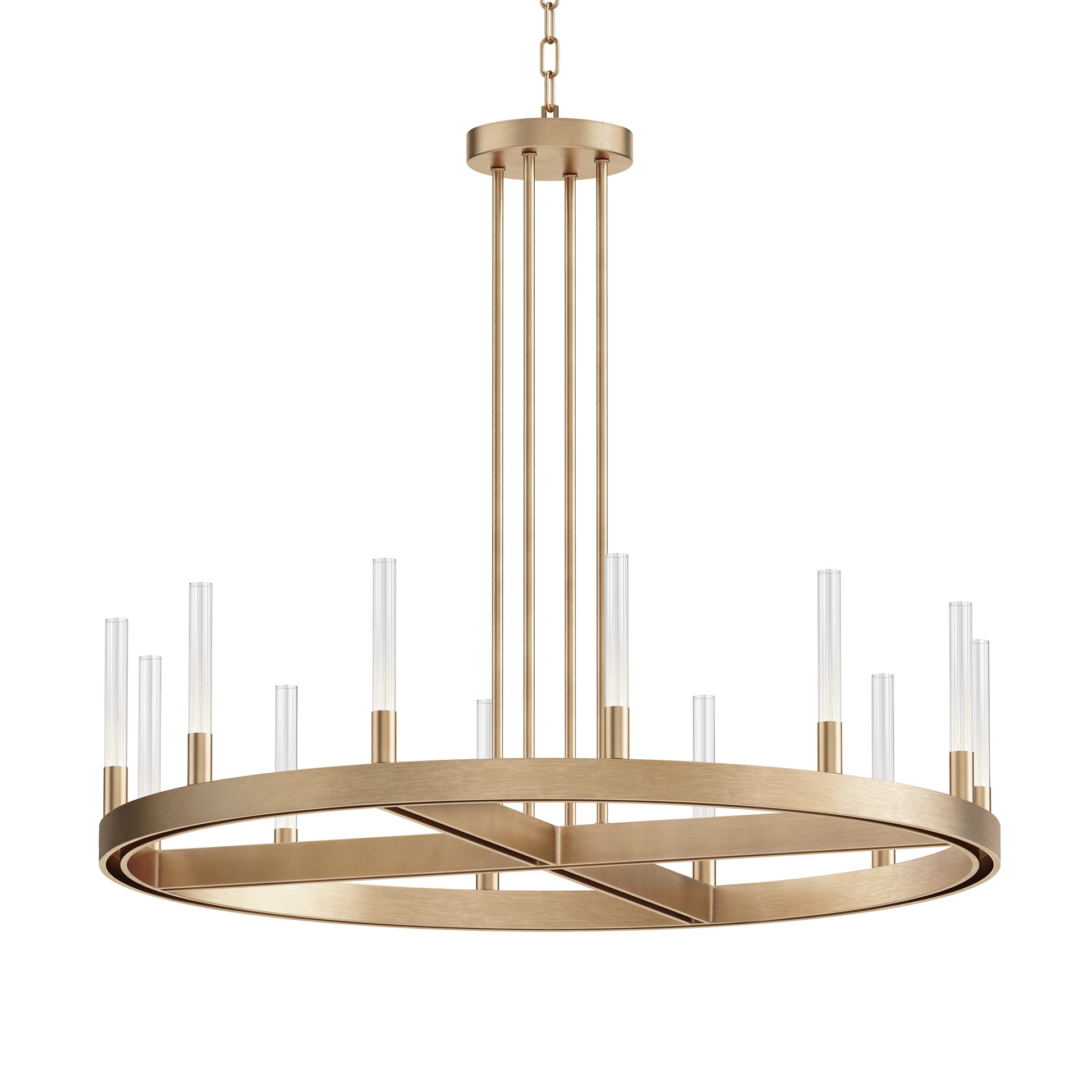 Ovation 12-Light LED Chandelier Gold by Maxim Lighting