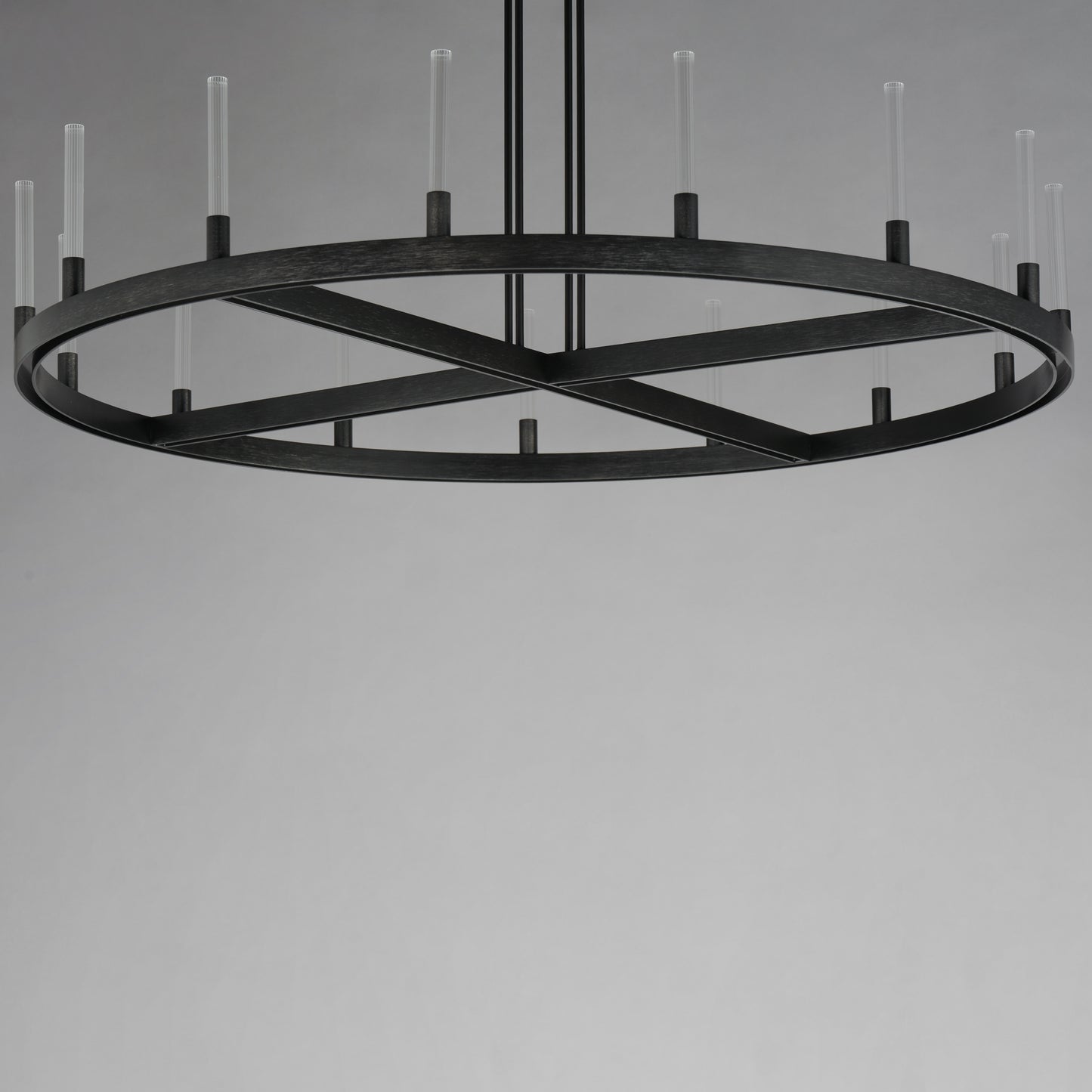 Ovation 15-Light LED Chandelier Black by Maxim Lighting