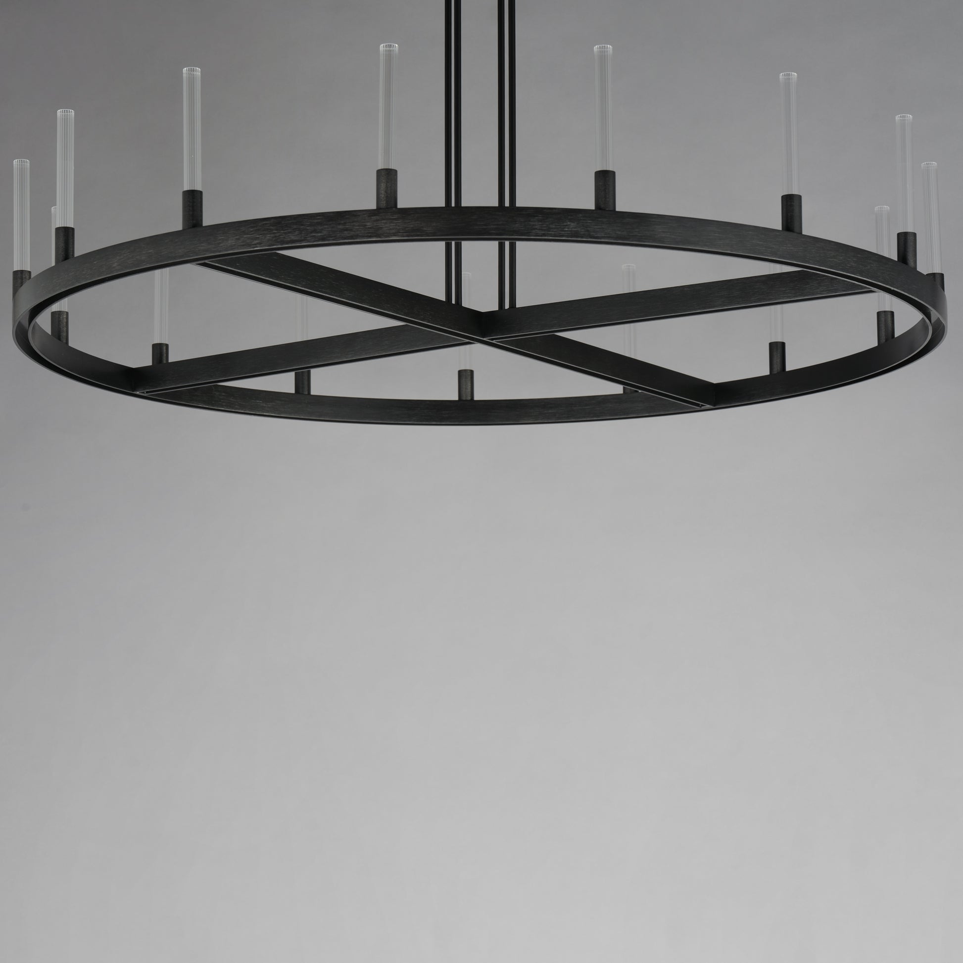 Ovation 15-Light LED Chandelier Black by Maxim Lighting