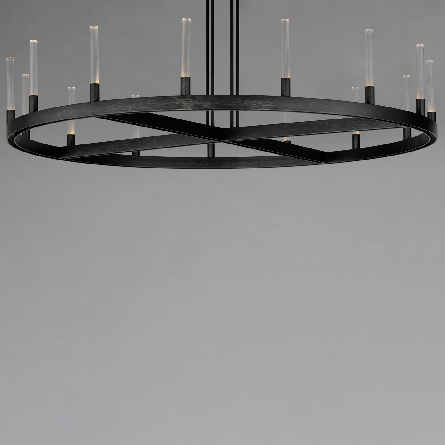 Ovation 15-Light LED Chandelier Black by Maxim Lighting