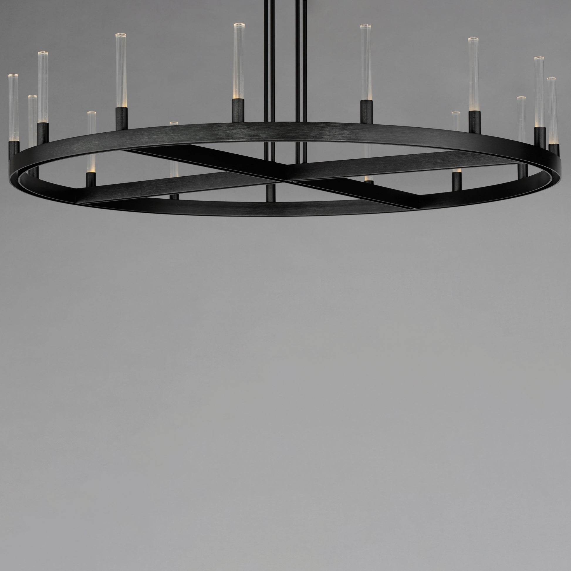 Ovation 15-Light LED Chandelier Black by Maxim Lighting
