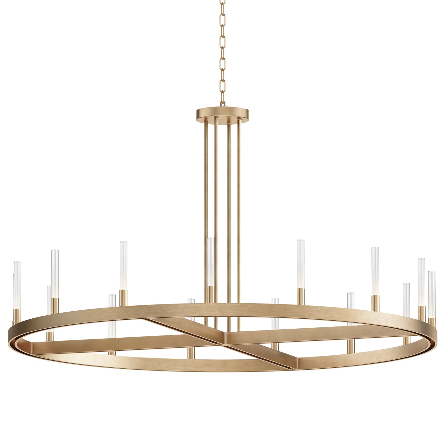 Ovation 15-Light LED Chandelier Gold by Maxim Lighting