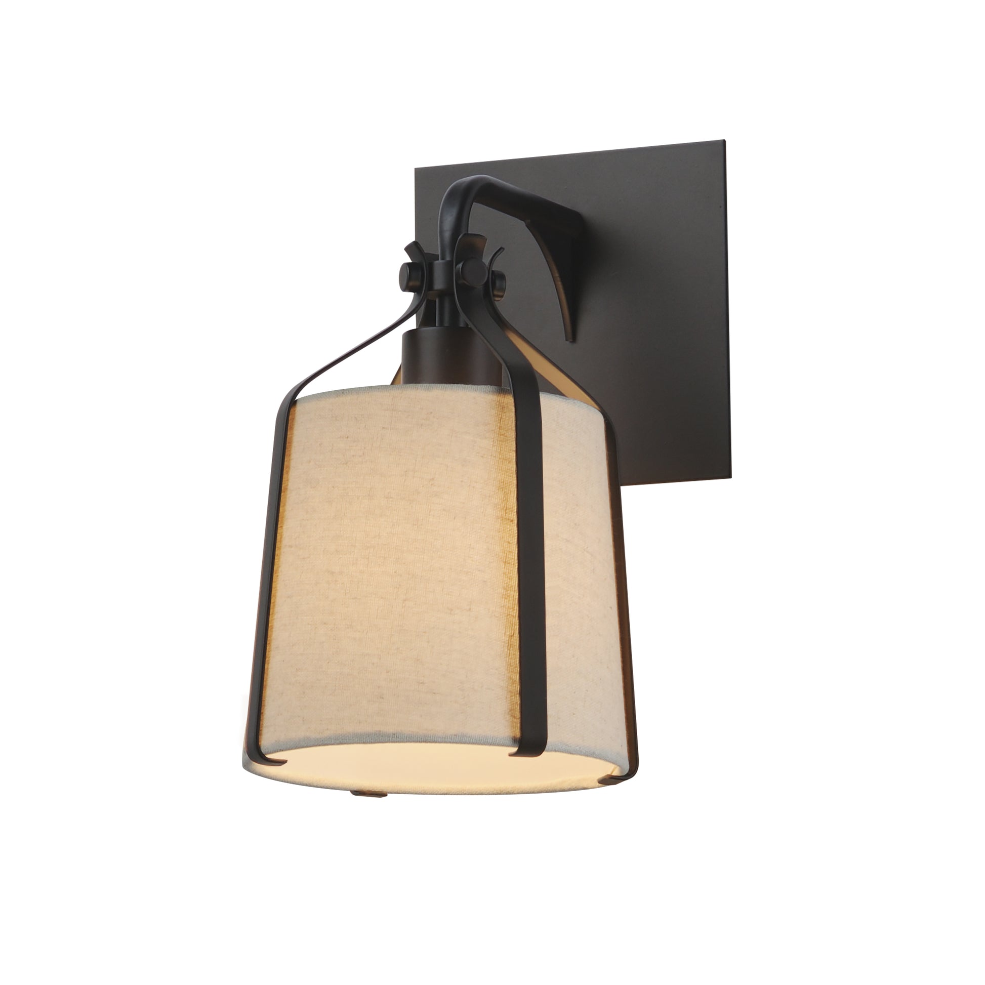 Bandera Wall Sconce Dark Bronze by Maxim Lighting