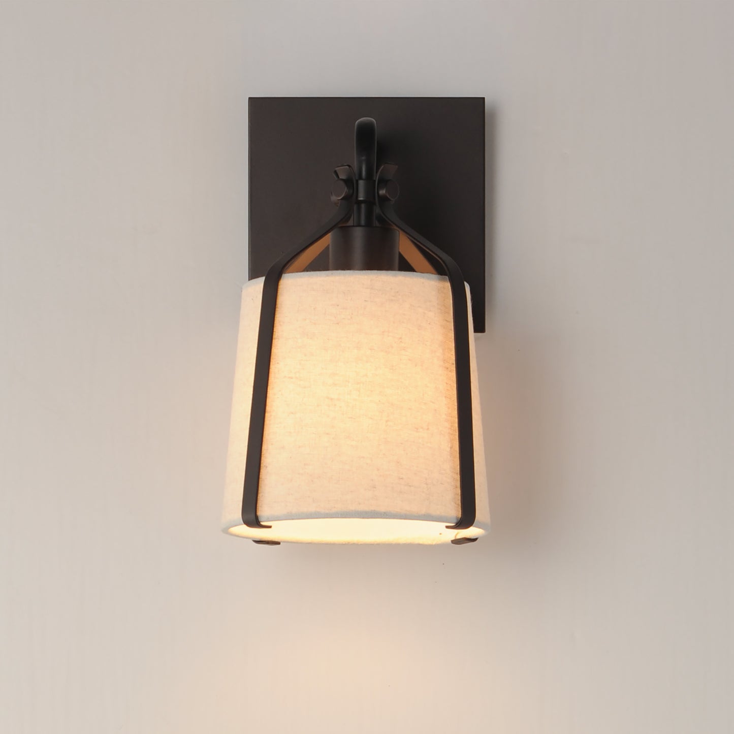 Bandera Wall Sconce Dark Bronze by Maxim Lighting