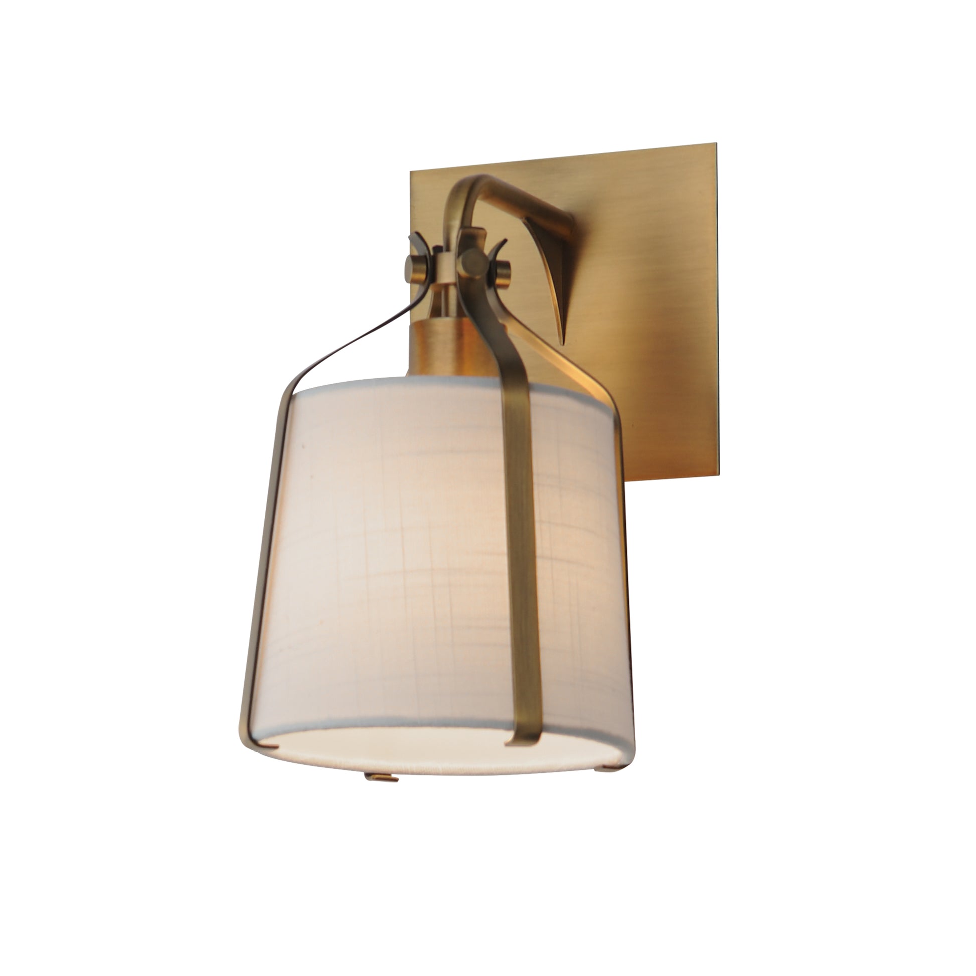 Bandera Wall Sconce Natural Aged Brass by Maxim Lighting