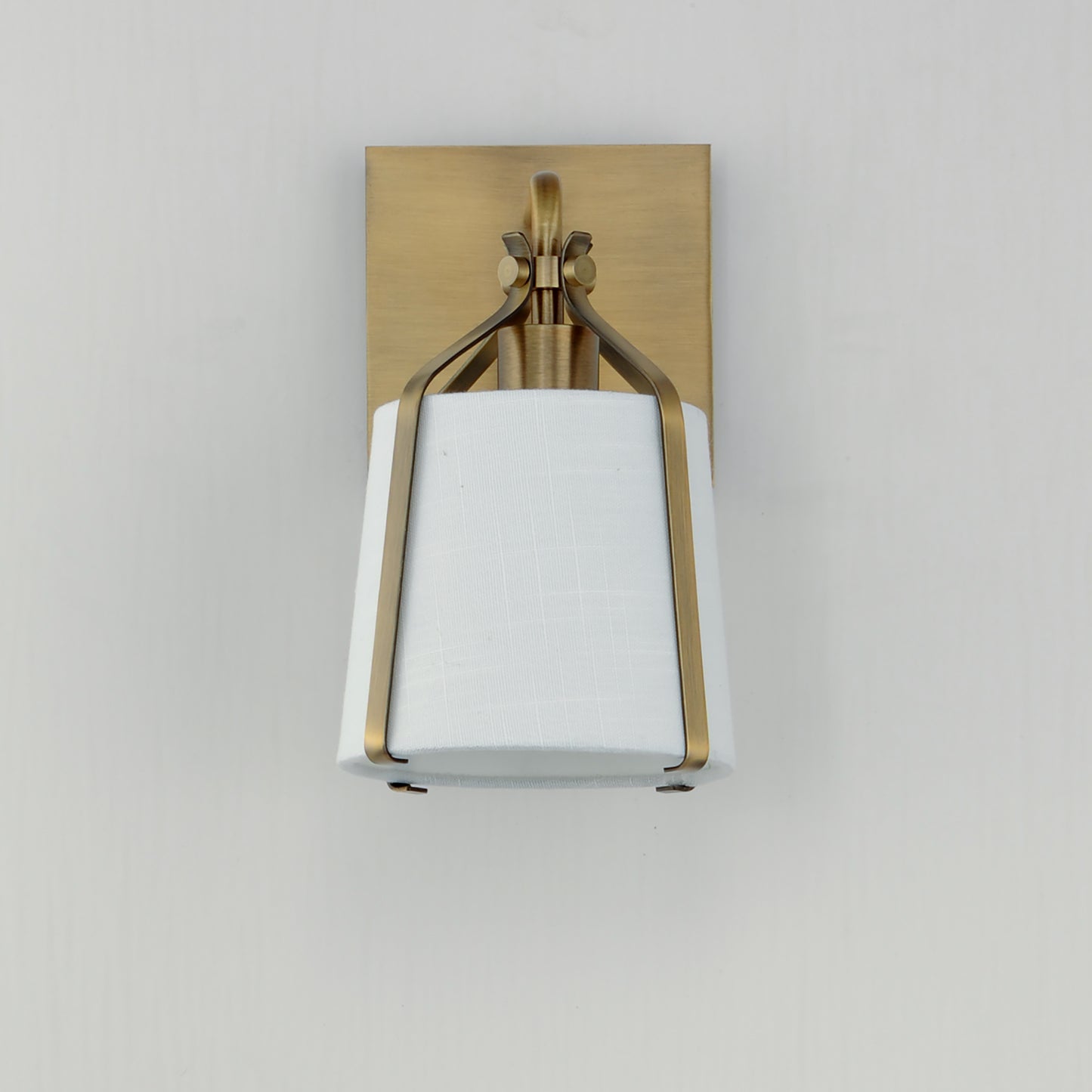 Bandera Wall Sconce Natural Aged Brass by Maxim Lighting