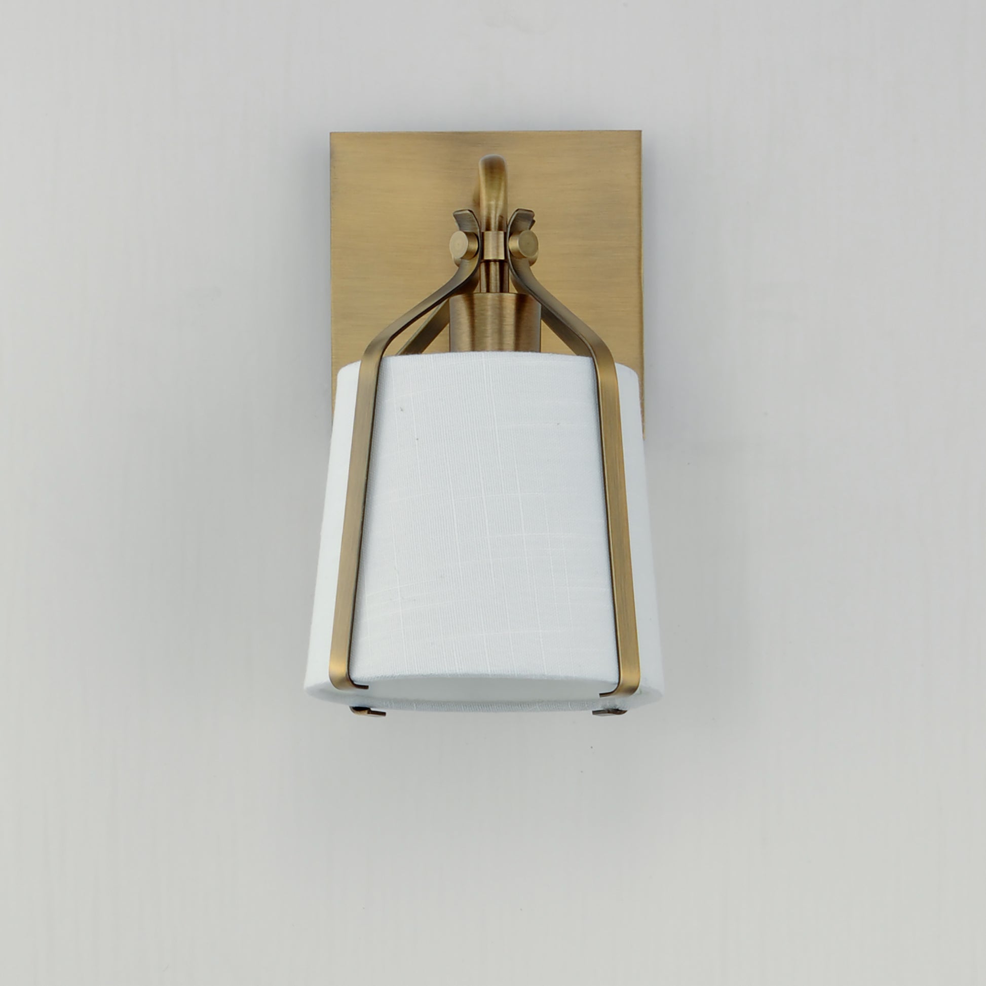 Bandera Wall Sconce Natural Aged Brass by Maxim Lighting