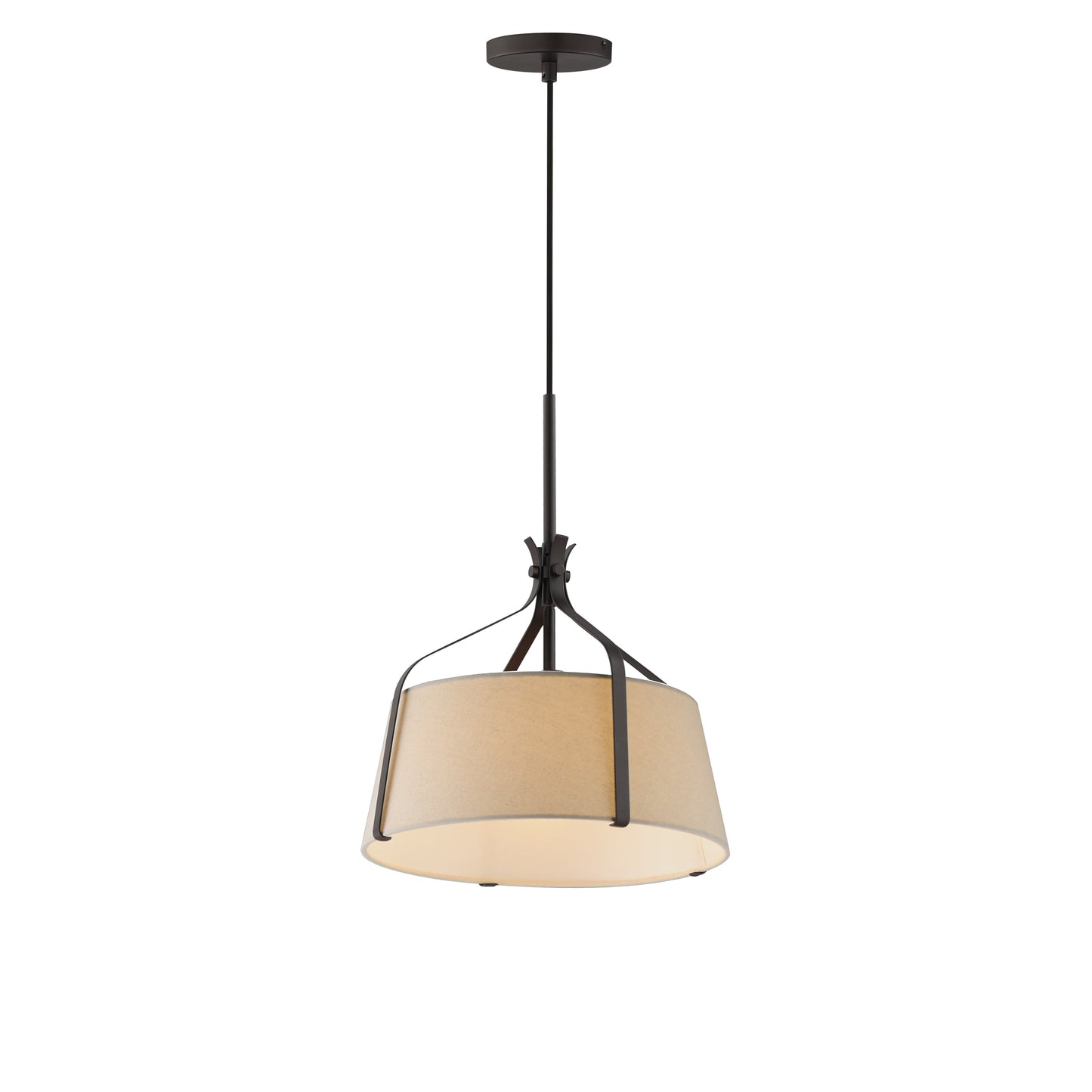 Bandera 14" Pendant Dark Bronze by Maxim Lighting
