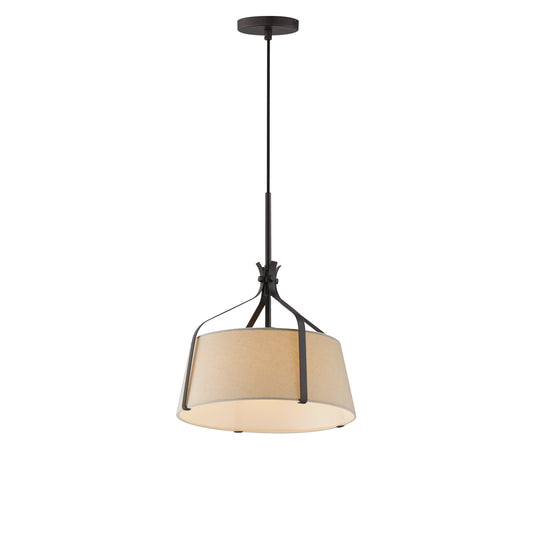 Bandera 14" Pendant Dark Bronze by Maxim Lighting