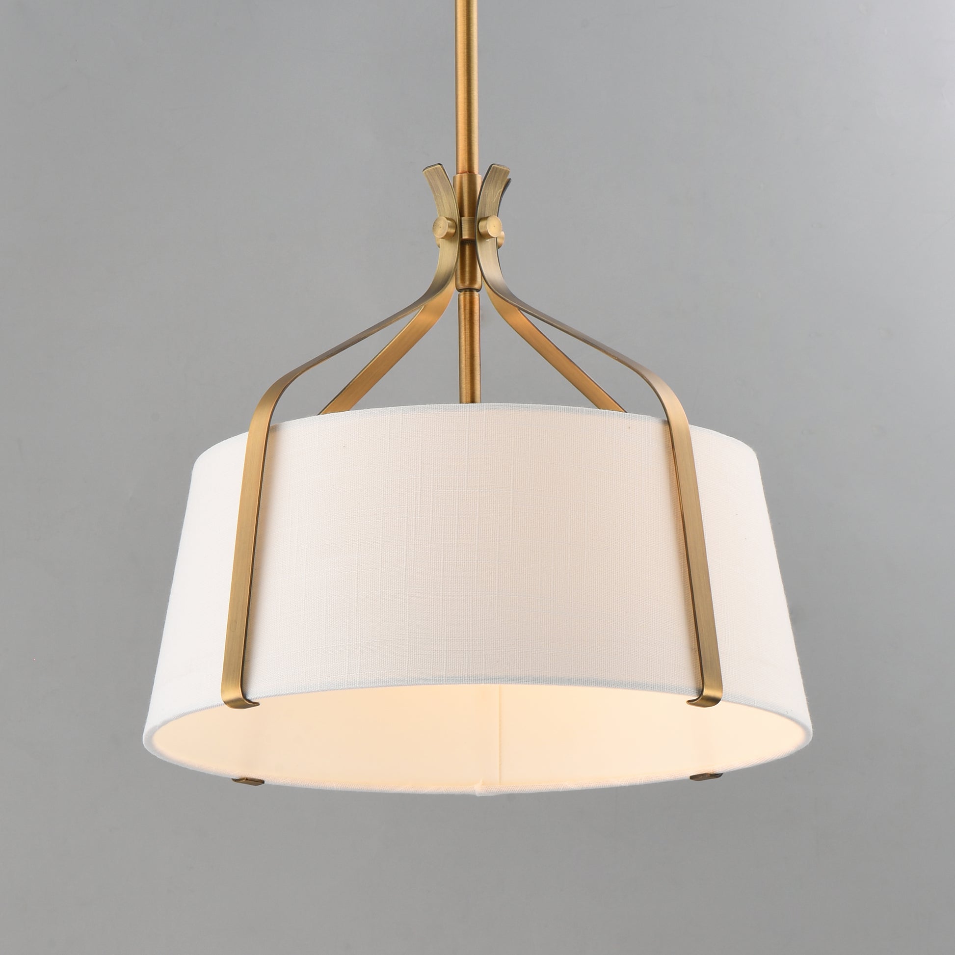 Bandera 14" Pendant Natural Aged Brass by Maxim Lighting