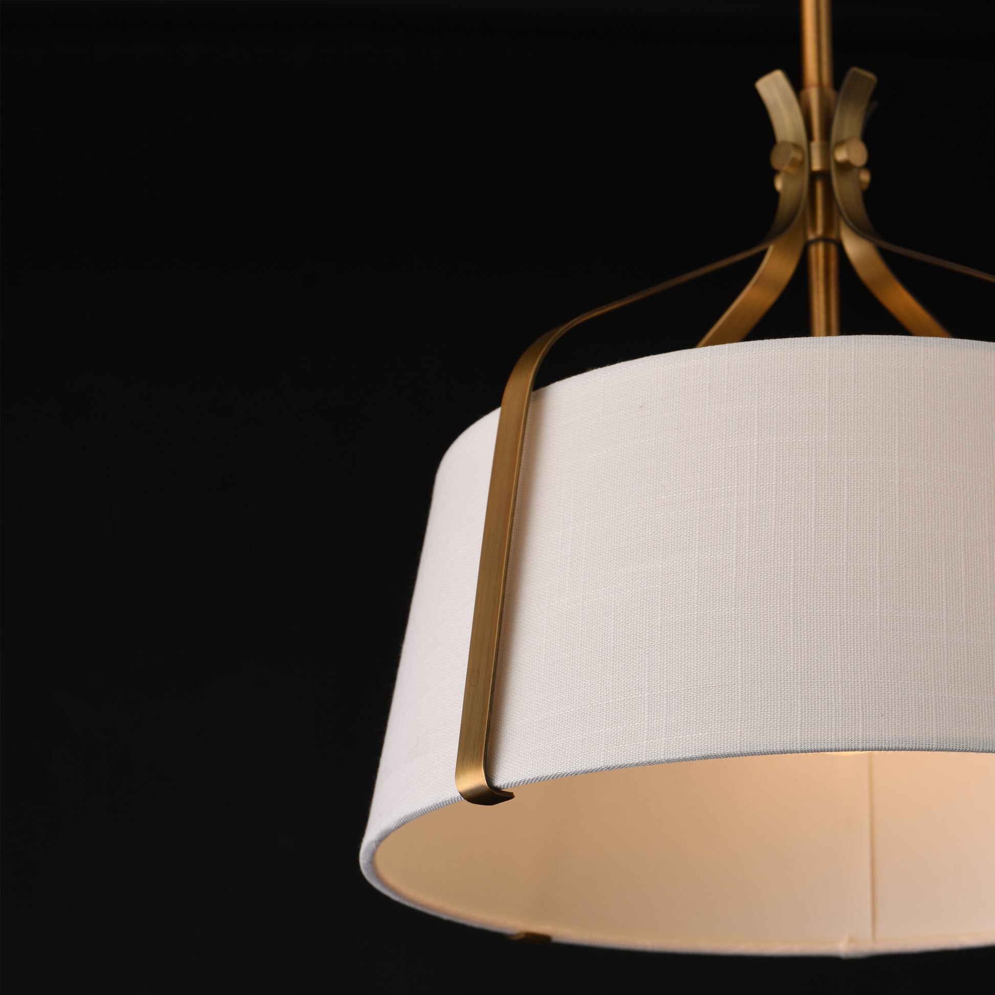 Bandera 14" Pendant Natural Aged Brass by Maxim Lighting