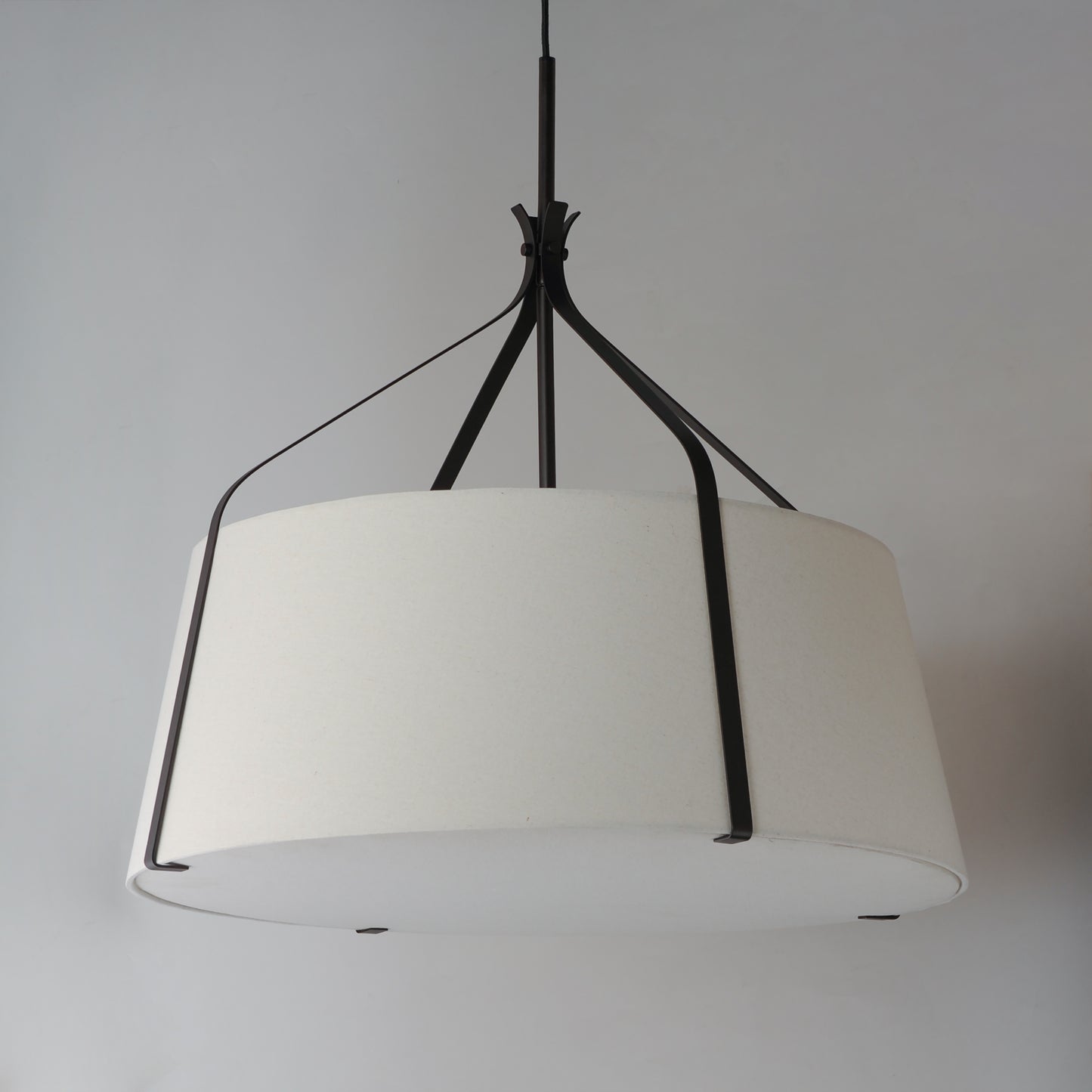 Bandera 30" 4-Light Pendant Dark Bronze by Maxim Lighting