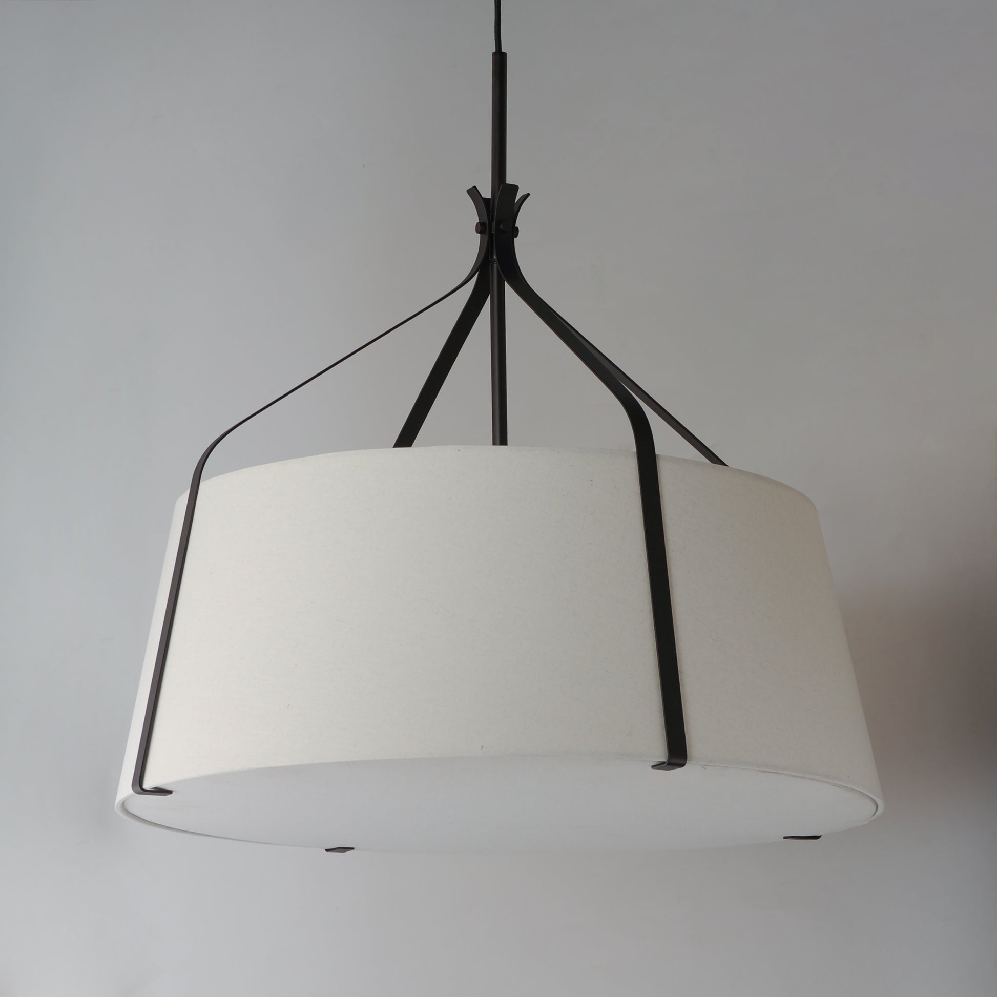 Bandera 30" 4-Light Pendant Dark Bronze by Maxim Lighting