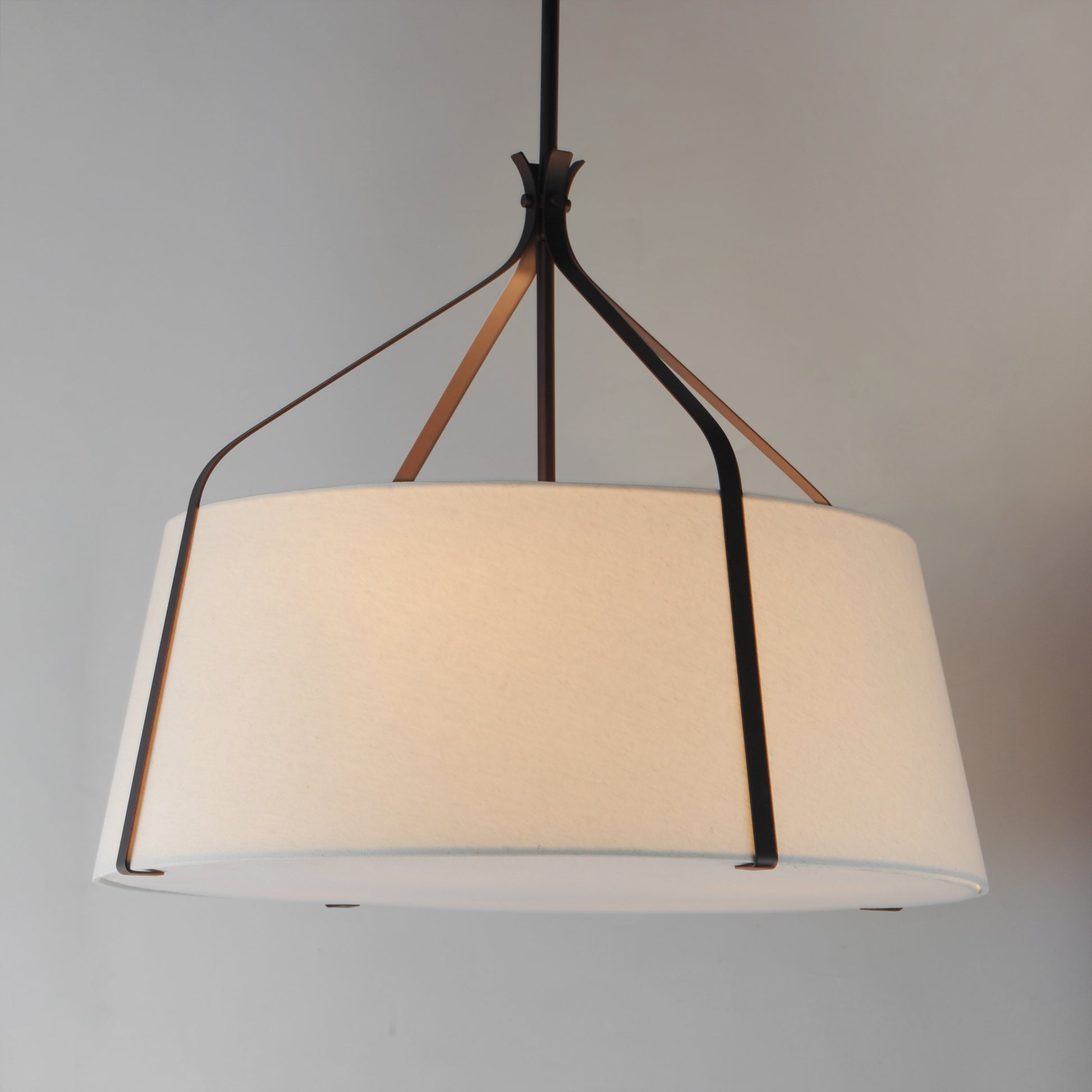Bandera 30" 4-Light Pendant Dark Bronze by Maxim Lighting
