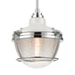 Seaway Passage 10" Mini Pendant Polished Nickel by Elk