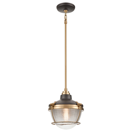 Seaway Passage 10" Mini Pendant Oil Rubbed Bronze by Elk