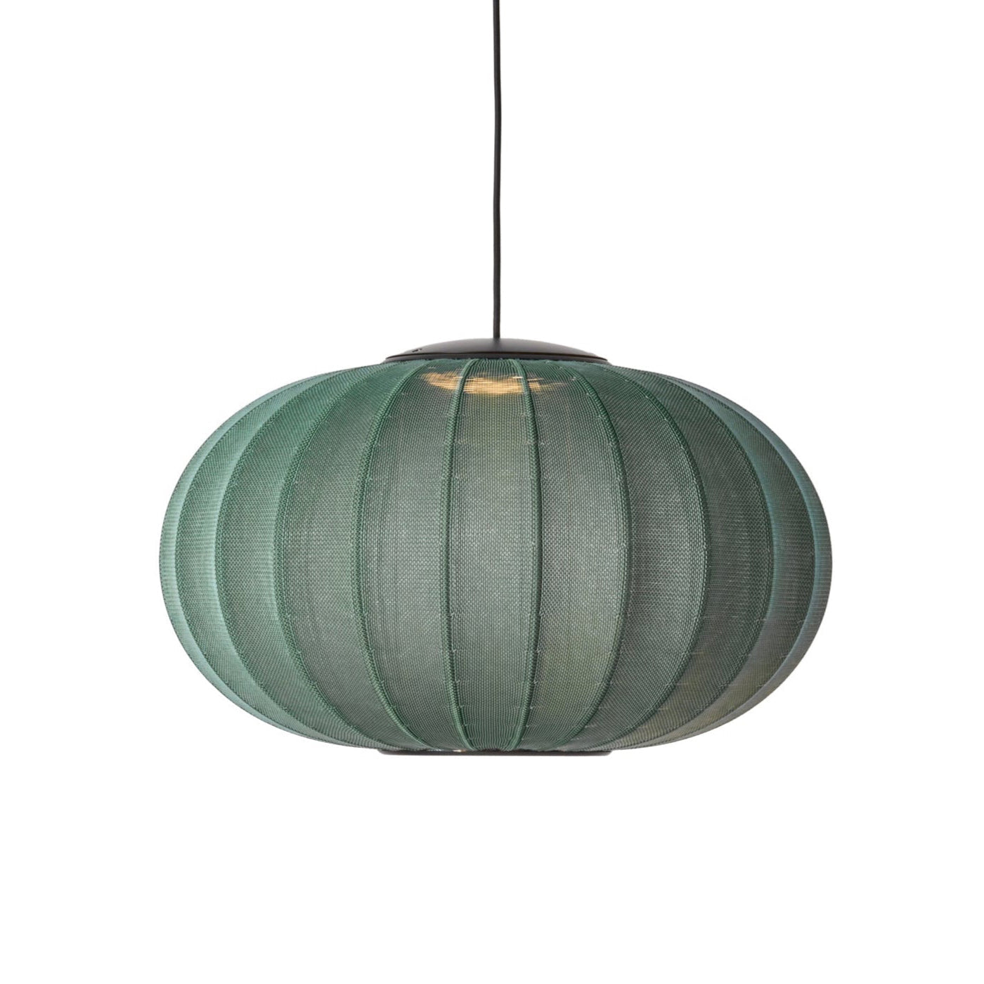 Knit Wit Oval Pendant Lamp 57 Led Mh Kwo57Tg Led - Made By Hand