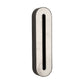 Visual Comfort Modern Wyllis 18 Inch Alabaster Brass Integrated Led Sconce Polished Nickel