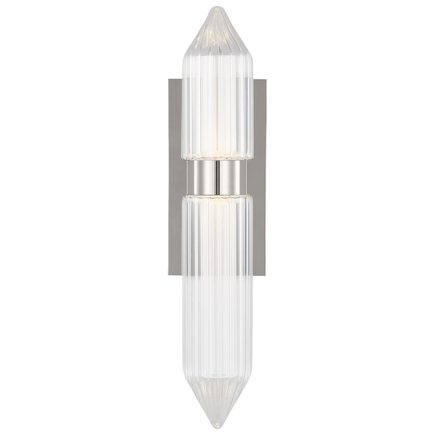 Langston 18-inch LED Crystal Wall Sconce by Visual & Comfort & Co