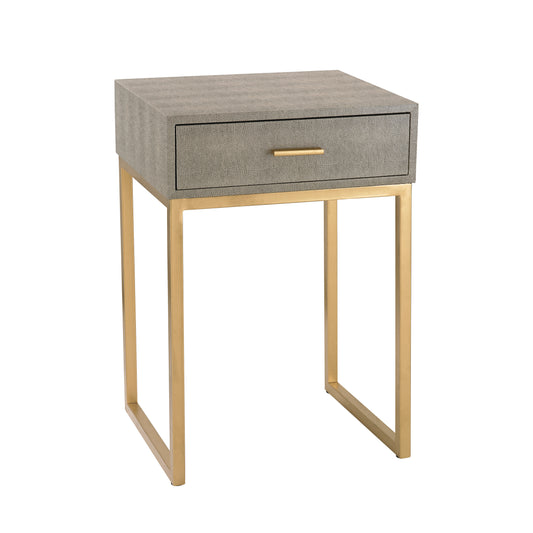 Shagreen Accent Table Gray by Elk