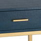 Shagreen Accent Table Navy by Elk