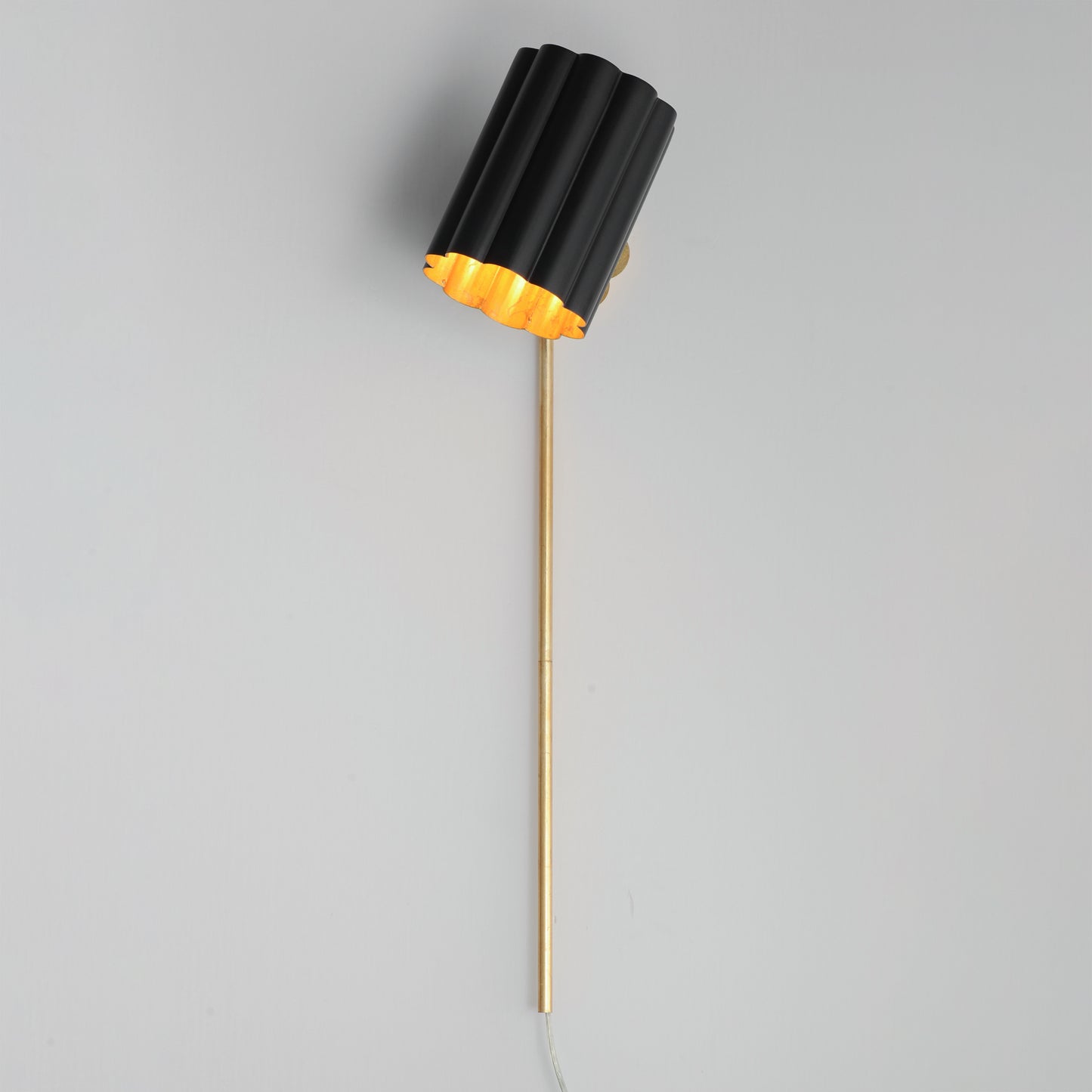 Primrose Wall Sconce Gold Leaf by Maxim Lighting