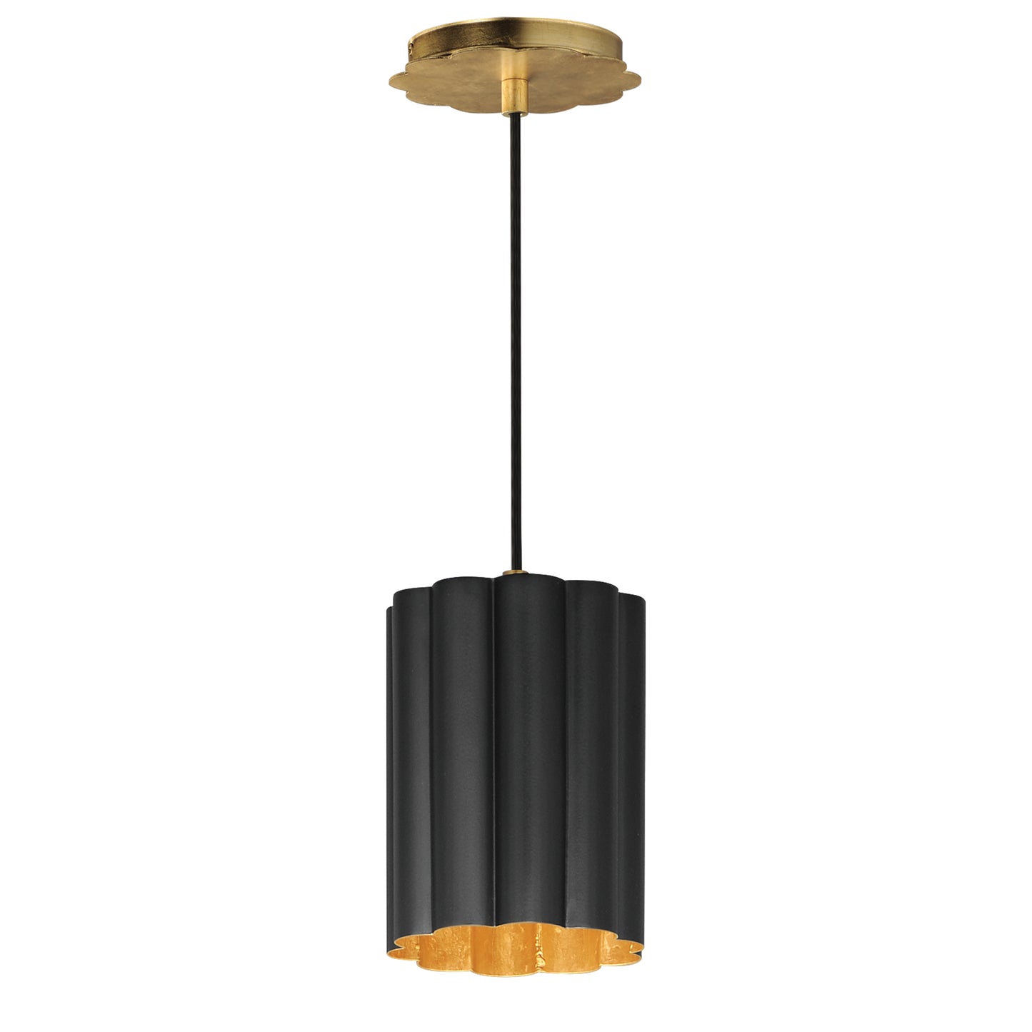 Primrose Pendant Gold Leaf by Maxim Lighting