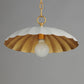 Primrose Pendant Matte White/Gold Leaf by Maxim Lighting