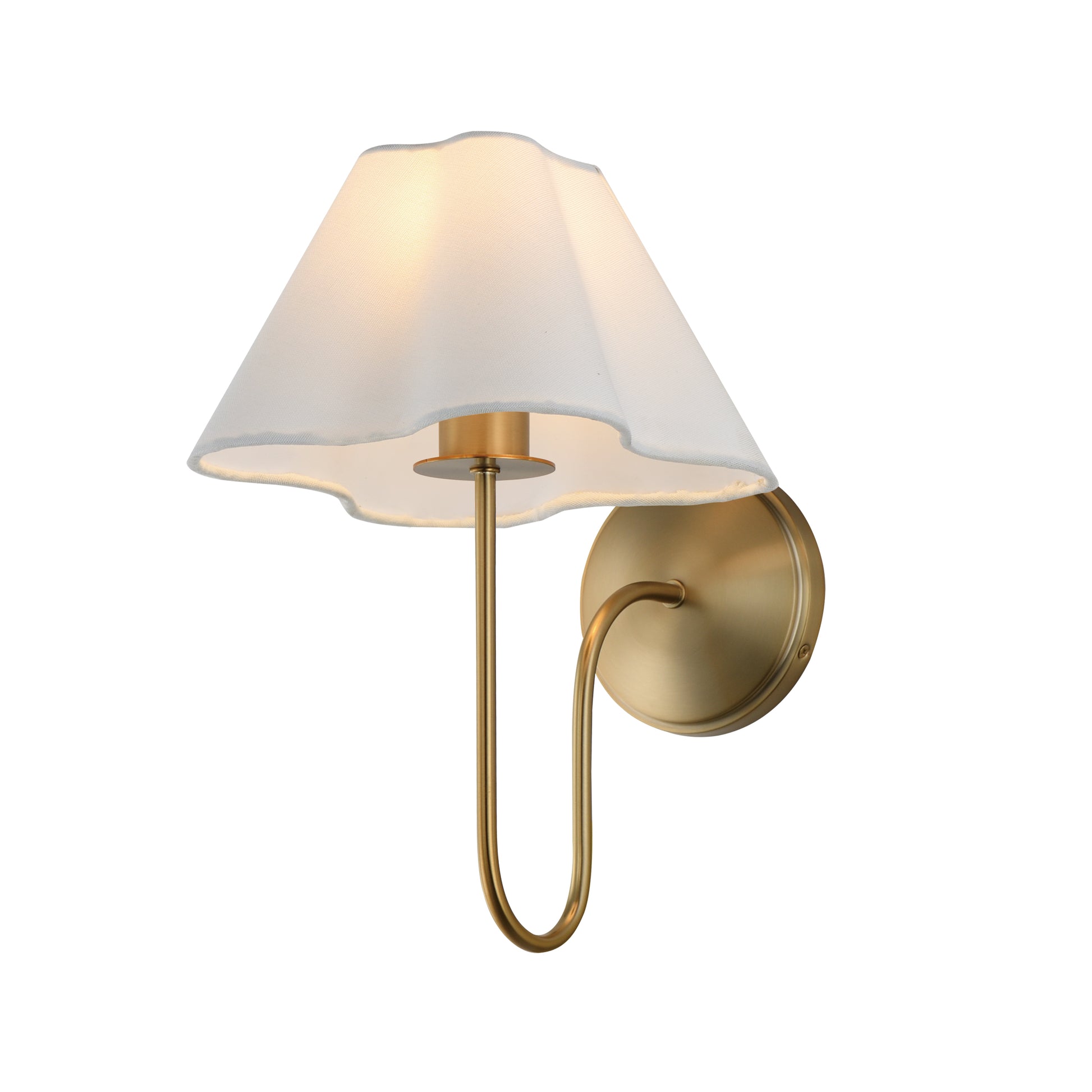 Saxon Wall Sconce Natural Aged Brass by Maxim Lighting