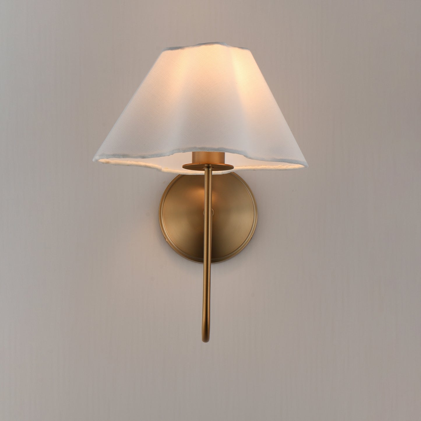 Saxon Wall Sconce Natural Aged Brass by Maxim Lighting