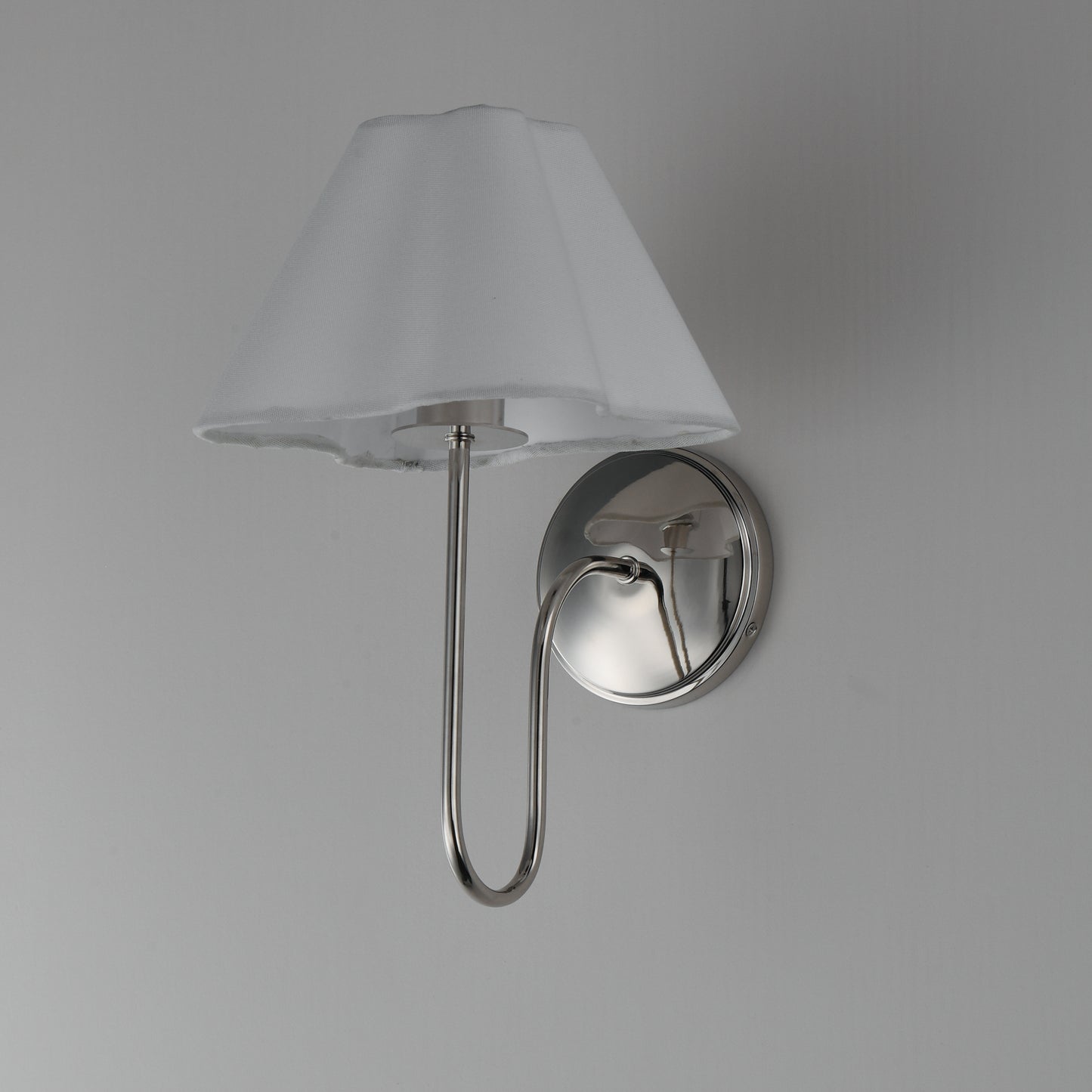 Saxon Wall Sconce Polished Nickel by Maxim Lighting