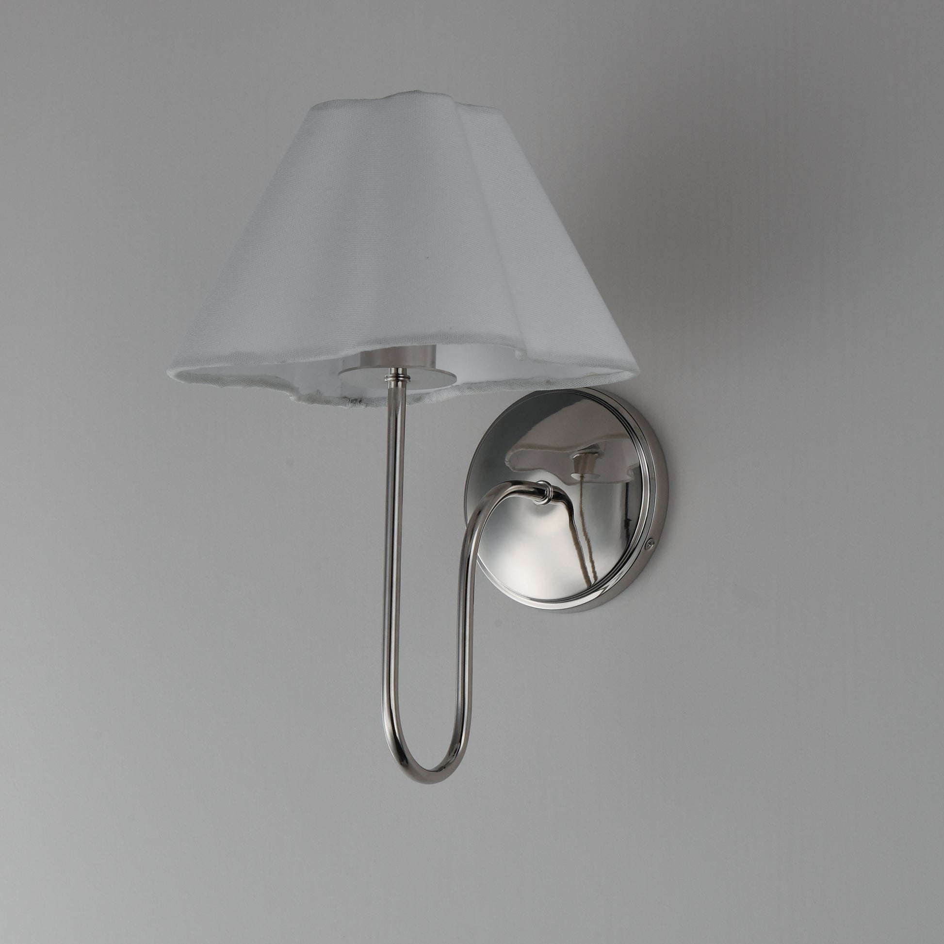Saxon Wall Sconce Polished Nickel by Maxim Lighting