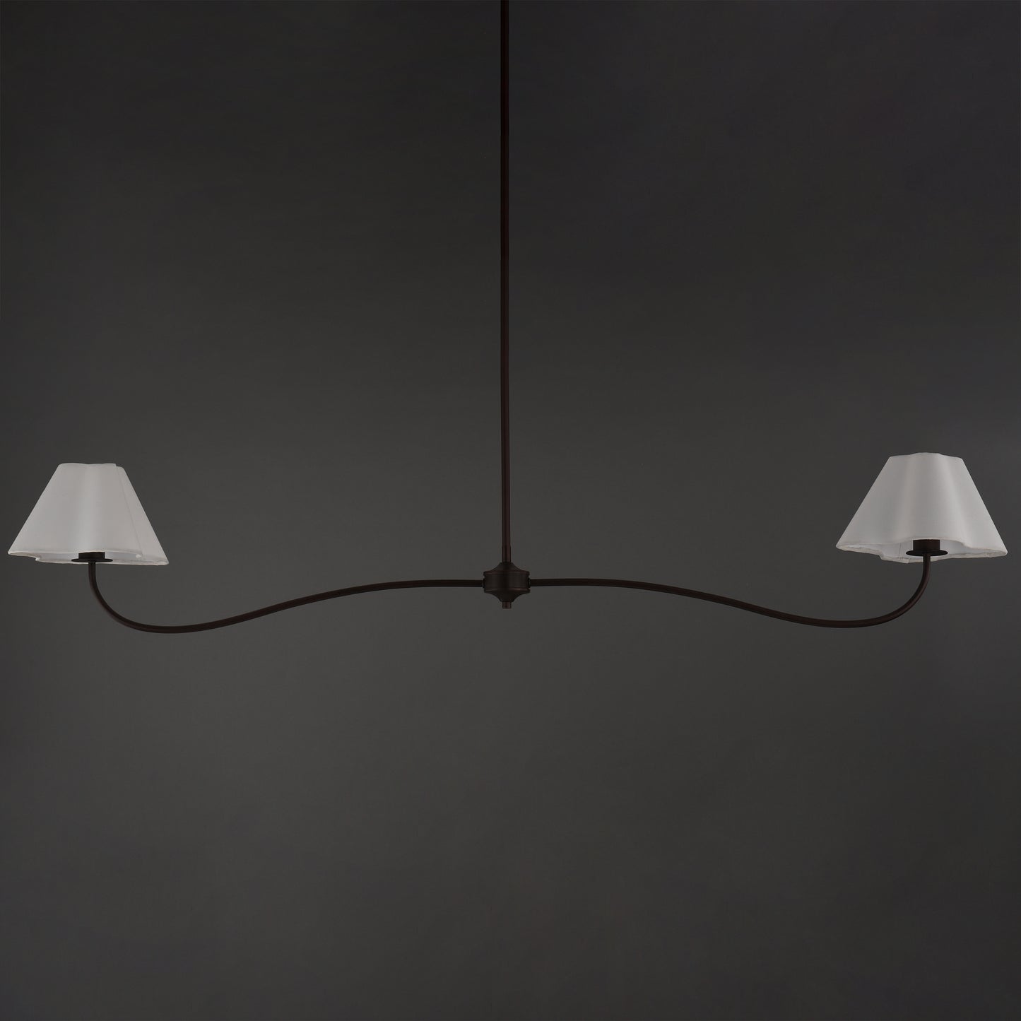 Saxon 2-Light Pendant Oil Rubbed Bronze by Maxim Lighting