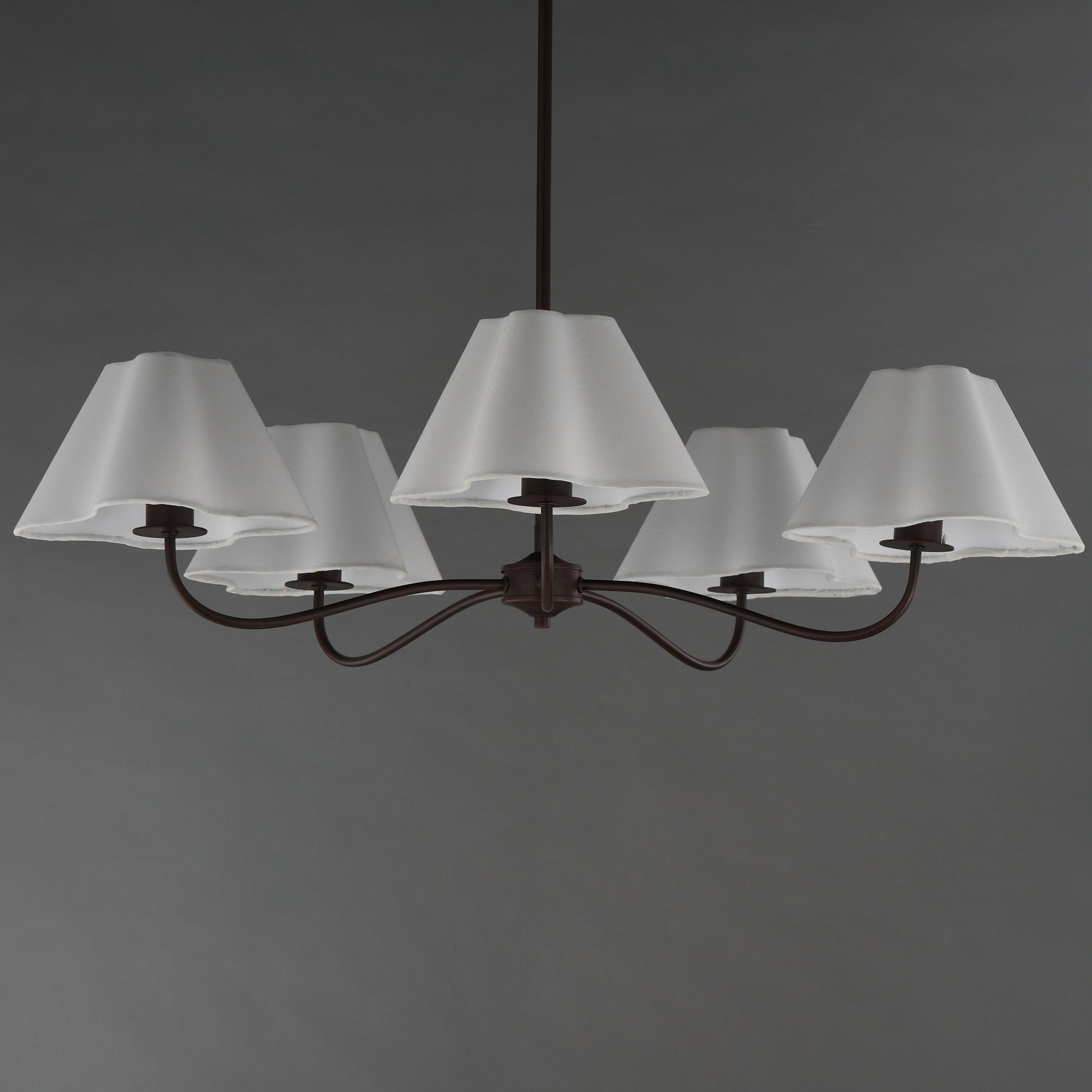 Saxon 5-Light Chandelier Oil Rubbed Bronze by Maxim Lighting