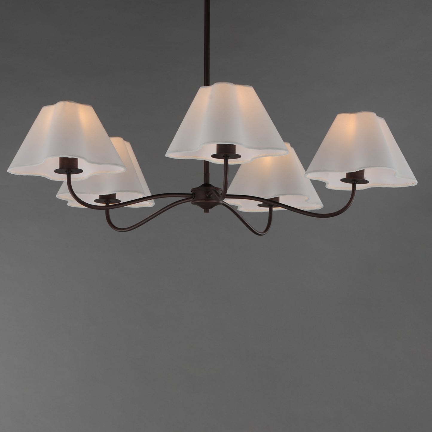 Saxon 5-Light Chandelier Oil Rubbed Bronze by Maxim Lighting