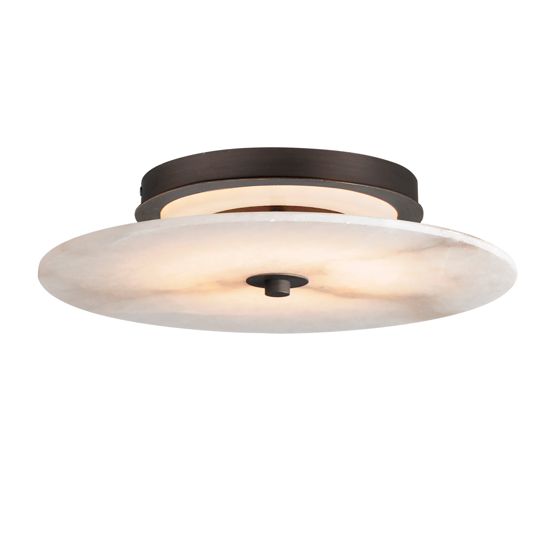 Quarry 15" LED Wall Sconce/Flush Mount Dark Bronze by Maxim Lighting