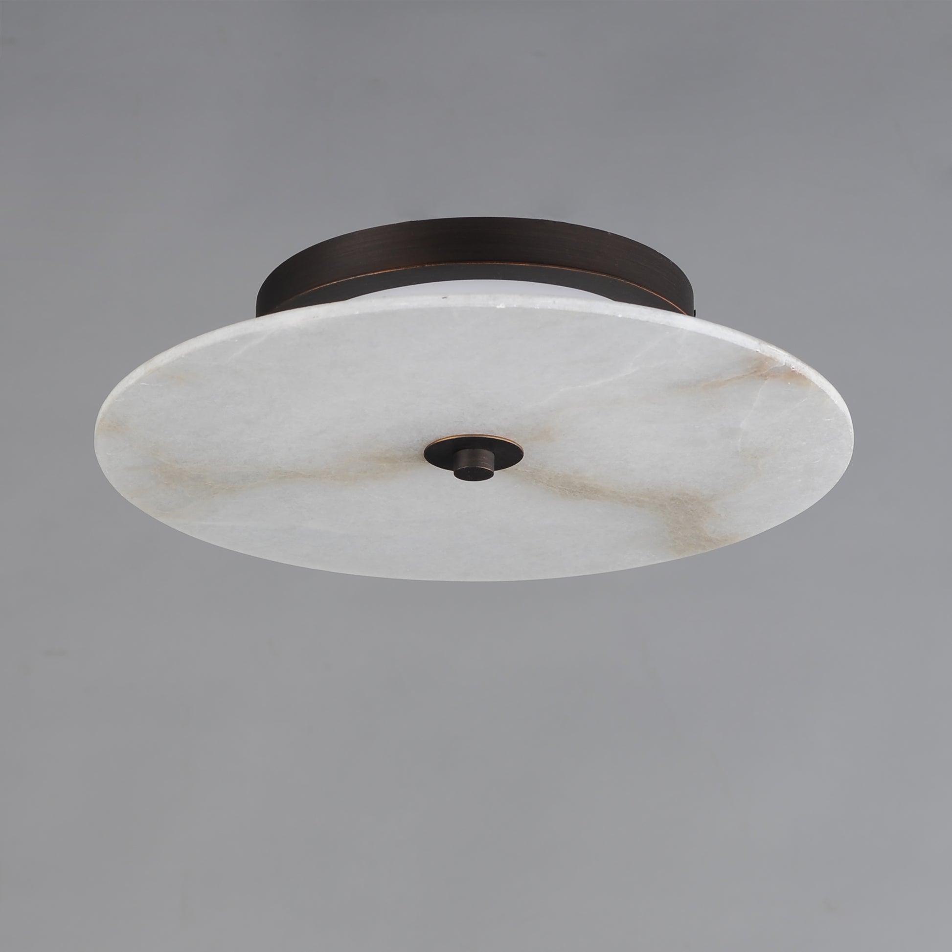 Quarry 15" LED Wall Sconce/Flush Mount Dark Bronze by Maxim Lighting