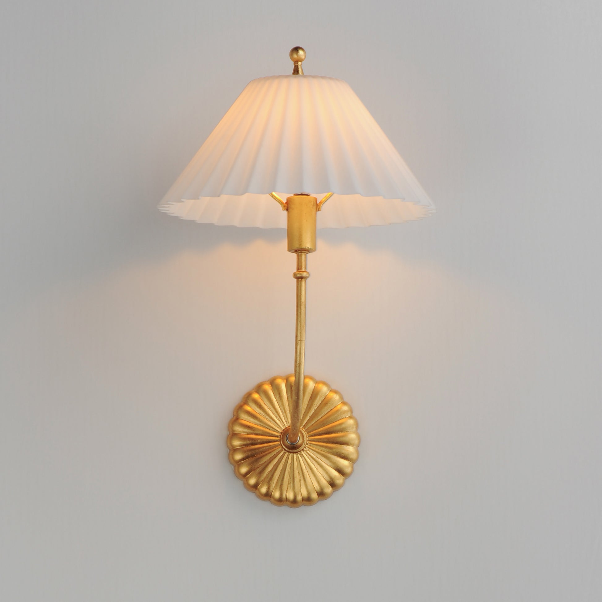 Kismet Wall Sconce Gold Leaf by Maxim Lighting