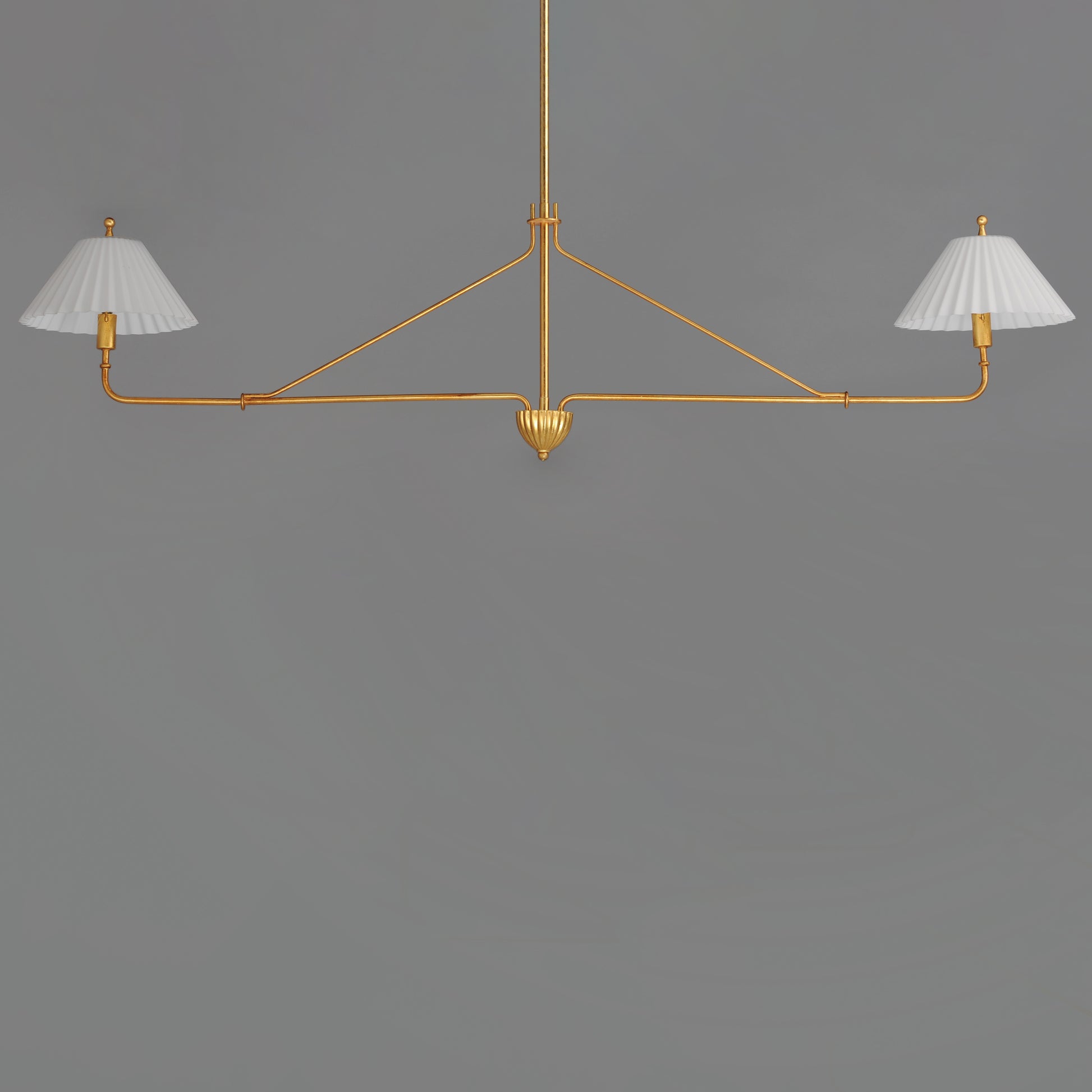 Kismet 2-Light Pendant Gold Leaf by Maxim Lighting