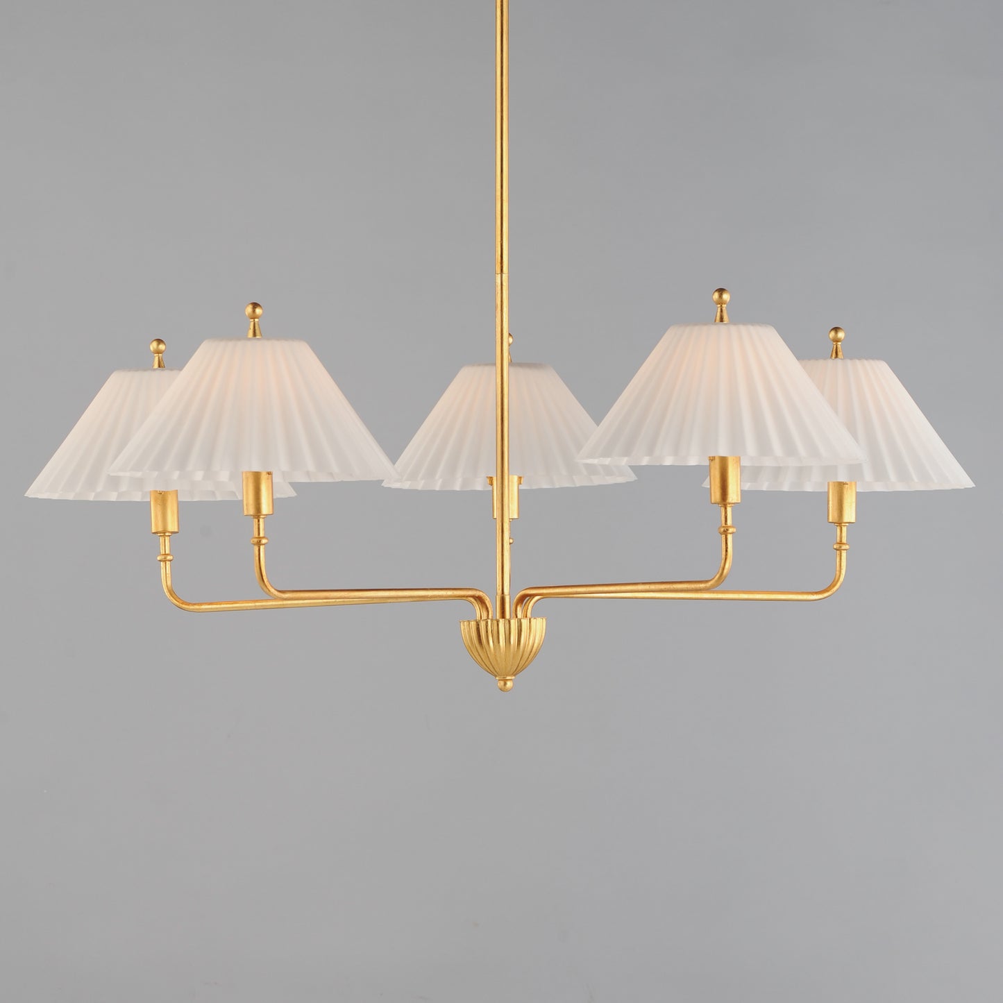 Kismet 5-Light Chandelier Gold Leaf by Maxim Lighting