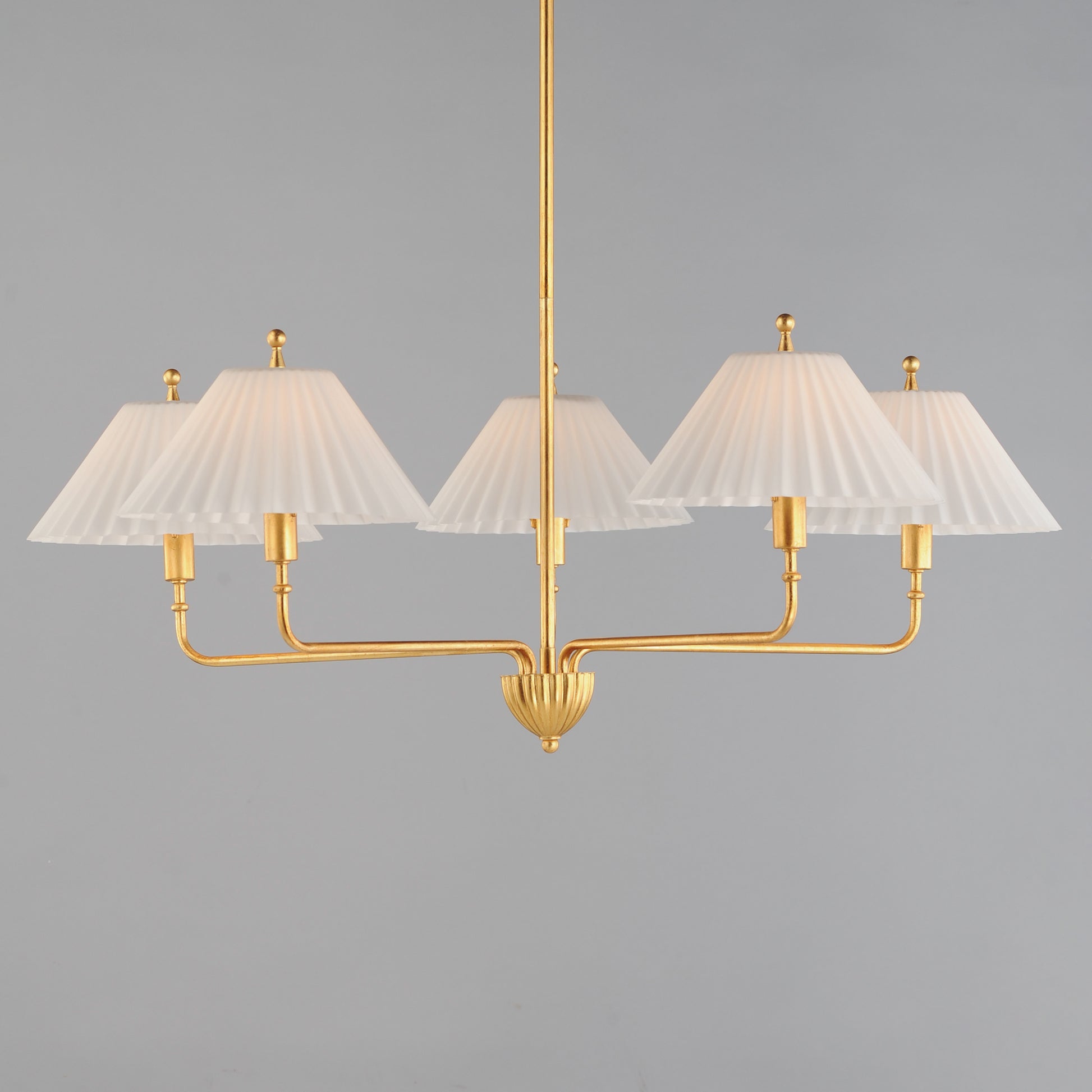 Kismet 5-Light Chandelier Gold Leaf by Maxim Lighting