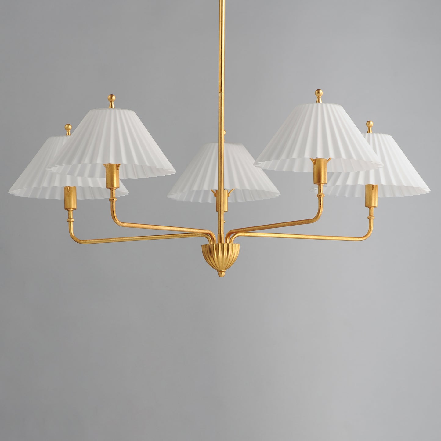 Kismet 5-Light Chandelier Gold Leaf by Maxim Lighting