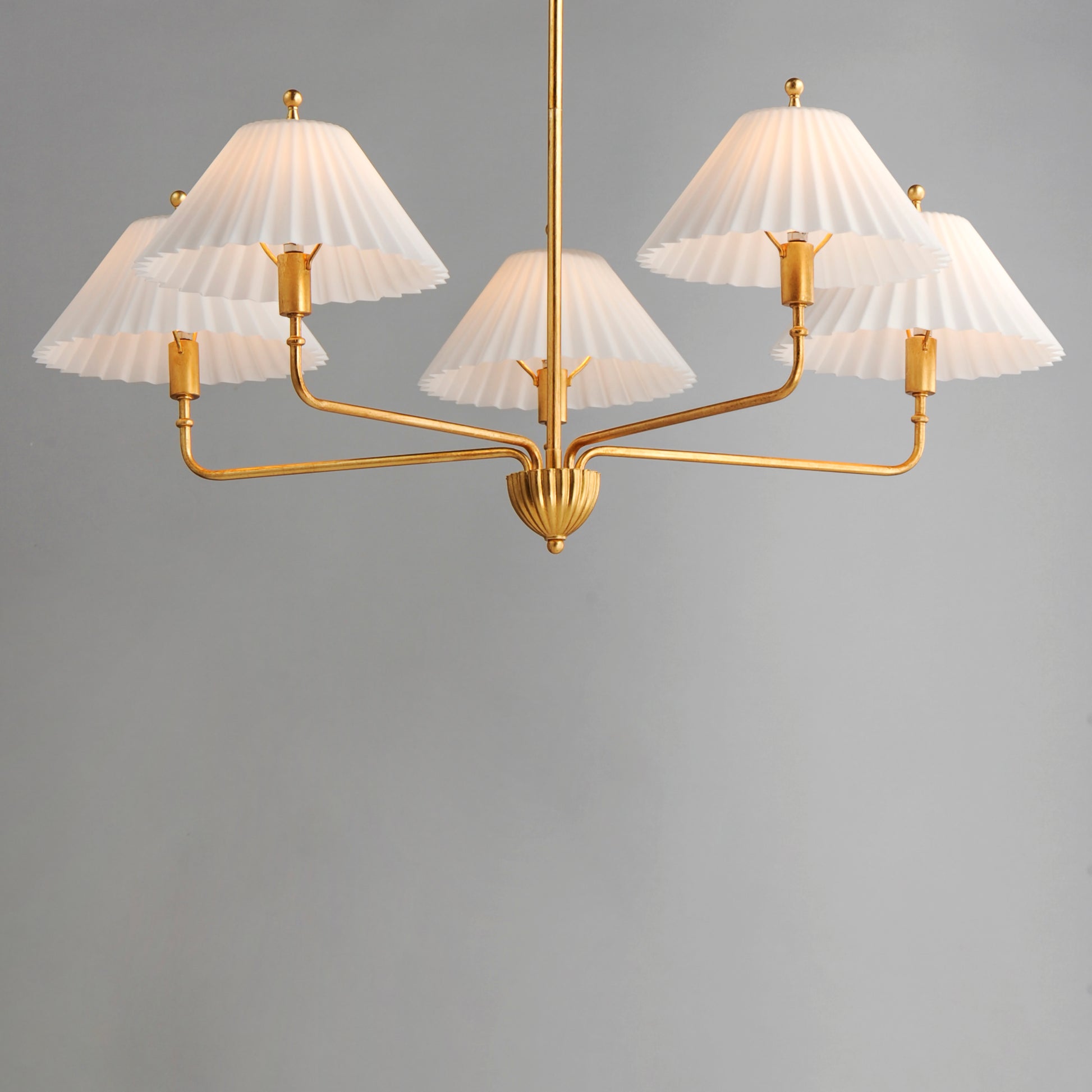 Kismet 5-Light Chandelier Gold Leaf by Maxim Lighting