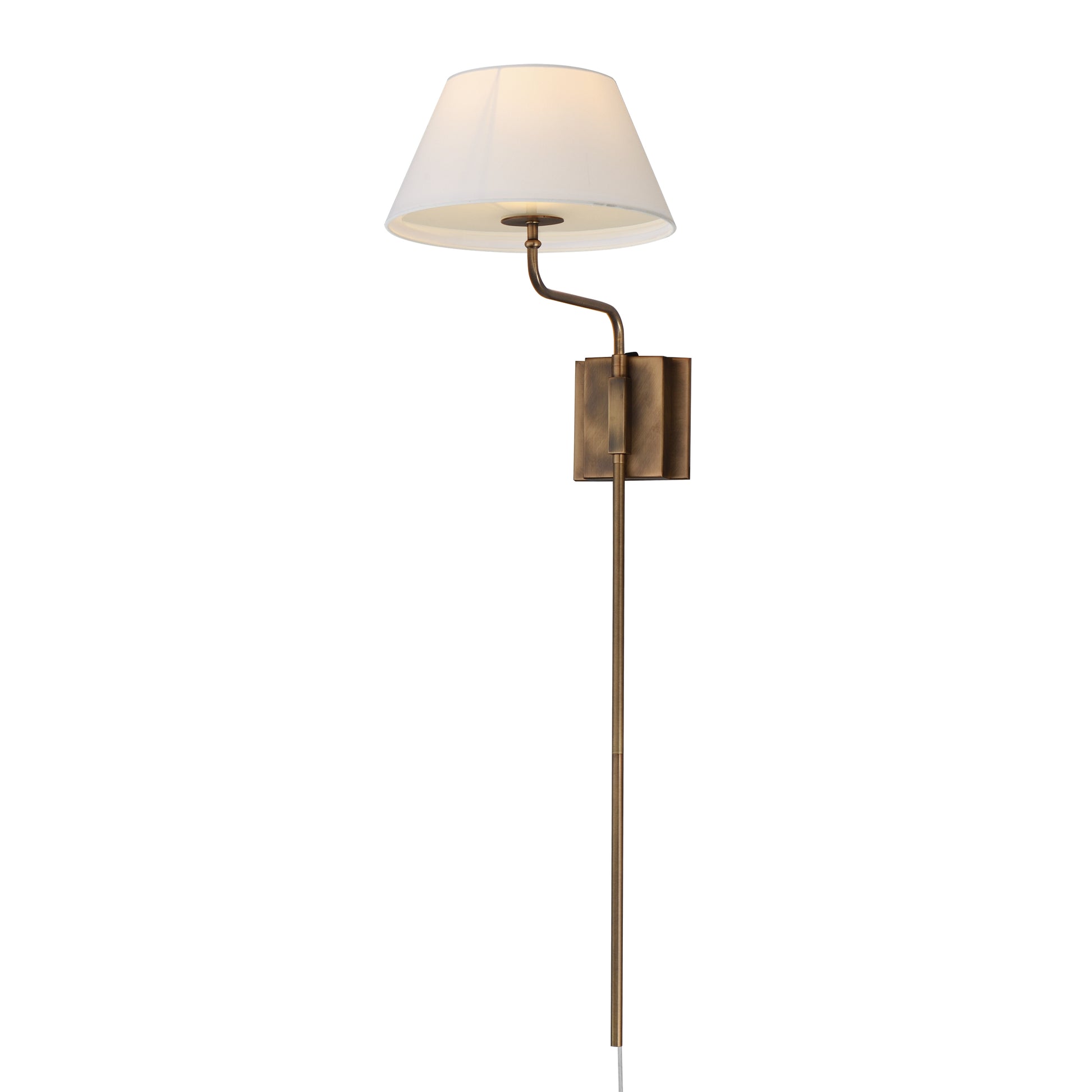 Dunbridge Wall Sconce Weathered Brass by Maxim Lighting