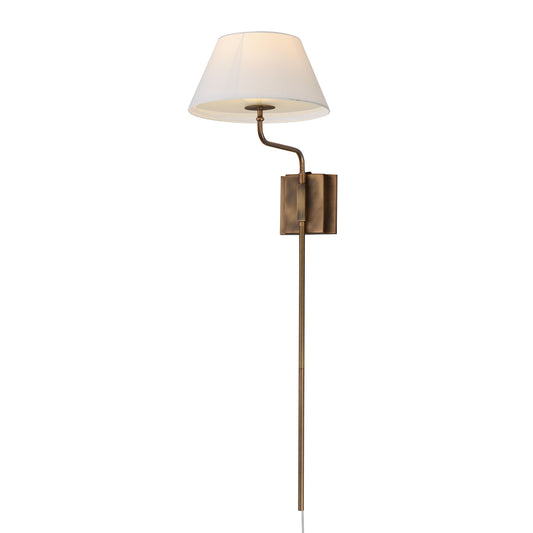 Dunbridge Wall Sconce Weathered Brass by Maxim Lighting