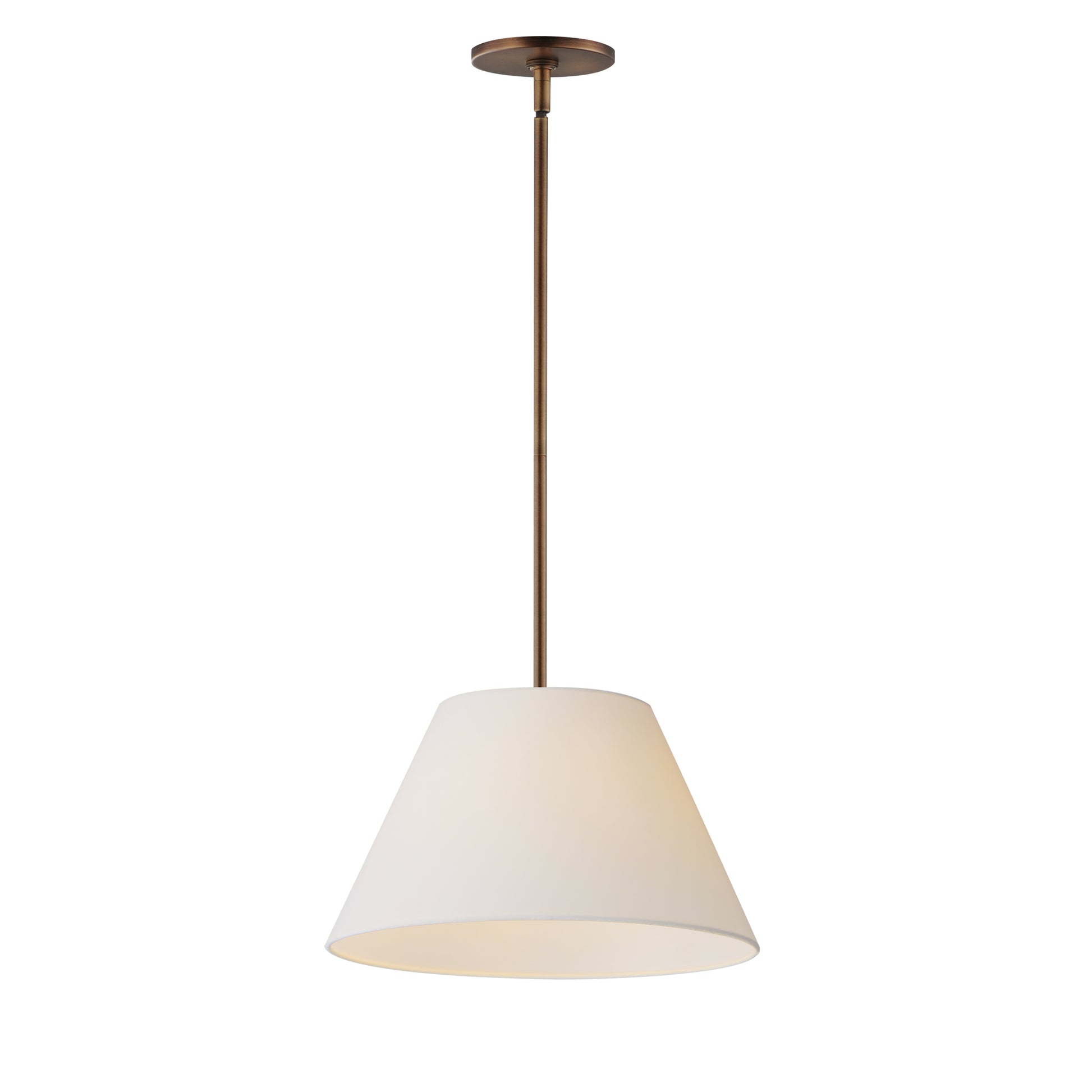 Dunbridge 14" Pendant Weathered Brass by Maxim Lighting