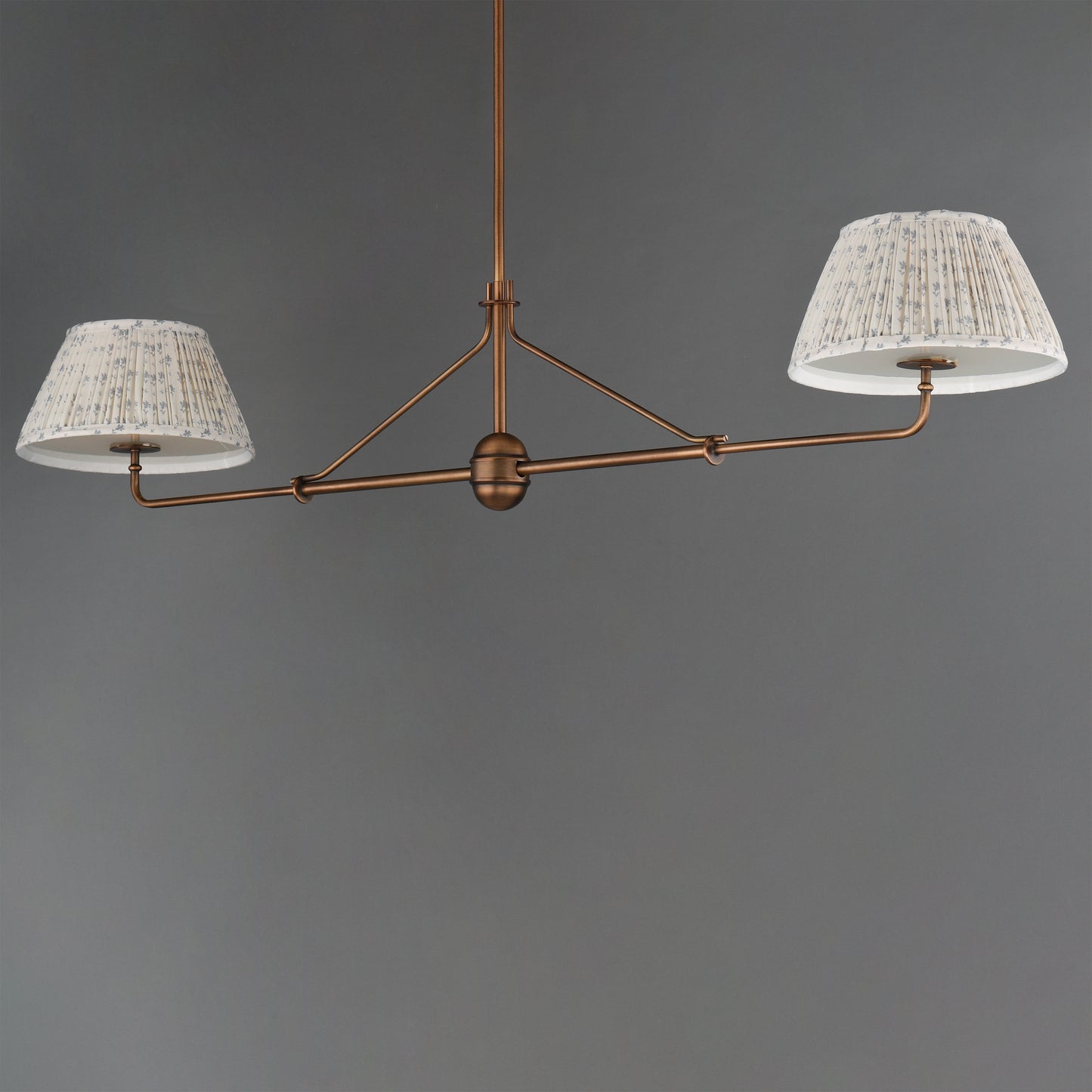 Dunbridge 2-Light Pendant Weathered Brass by Maxim Lighting