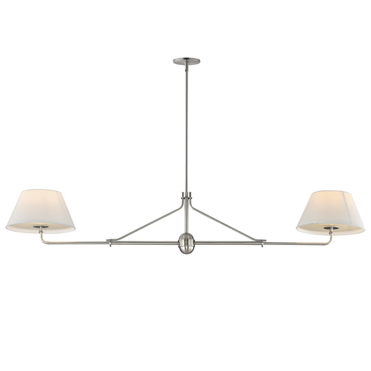 Dunbridge 2-Light Pendant Polished Nickel by Maxim Lighting