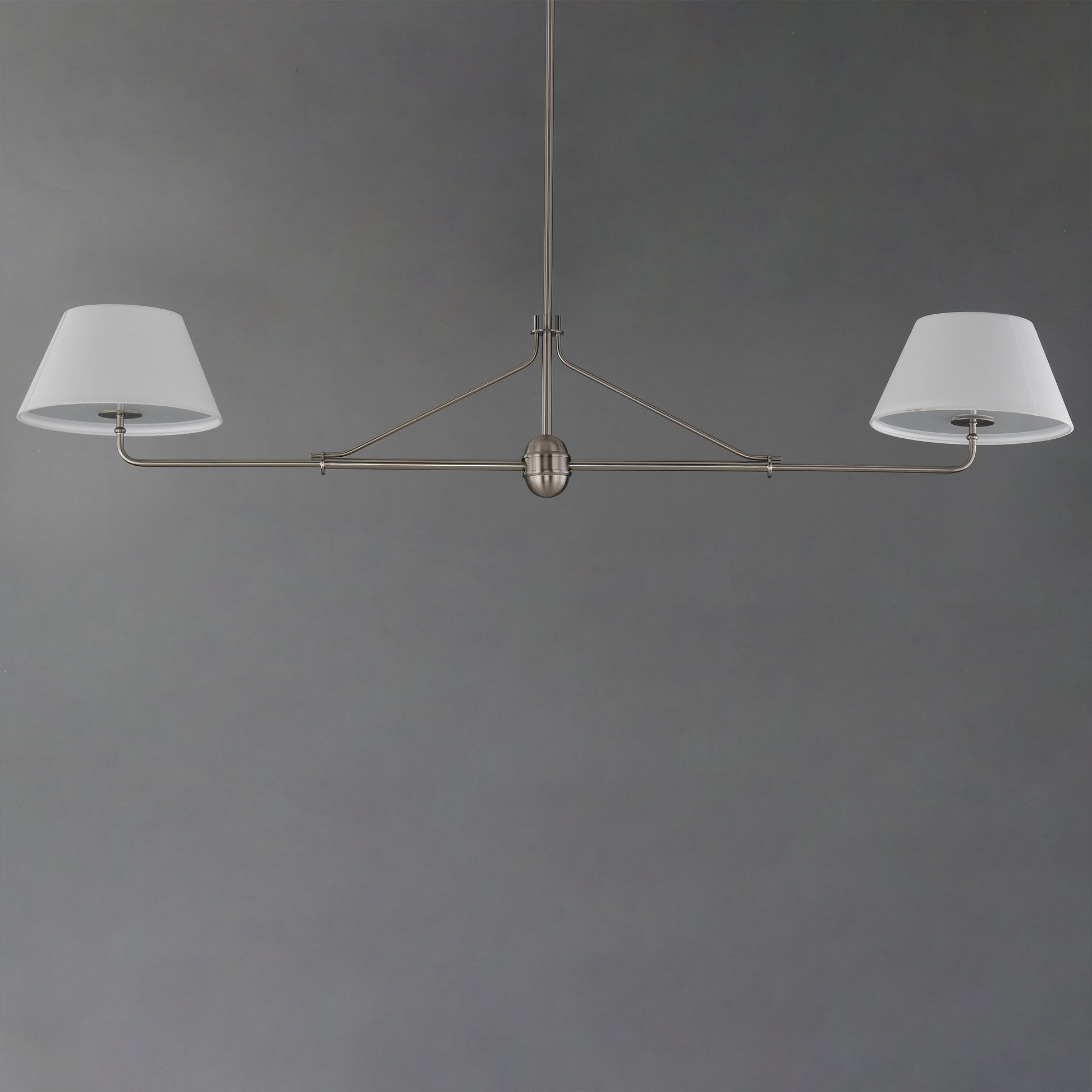 Dunbridge 2-Light Pendant Polished Nickel by Maxim Lighting