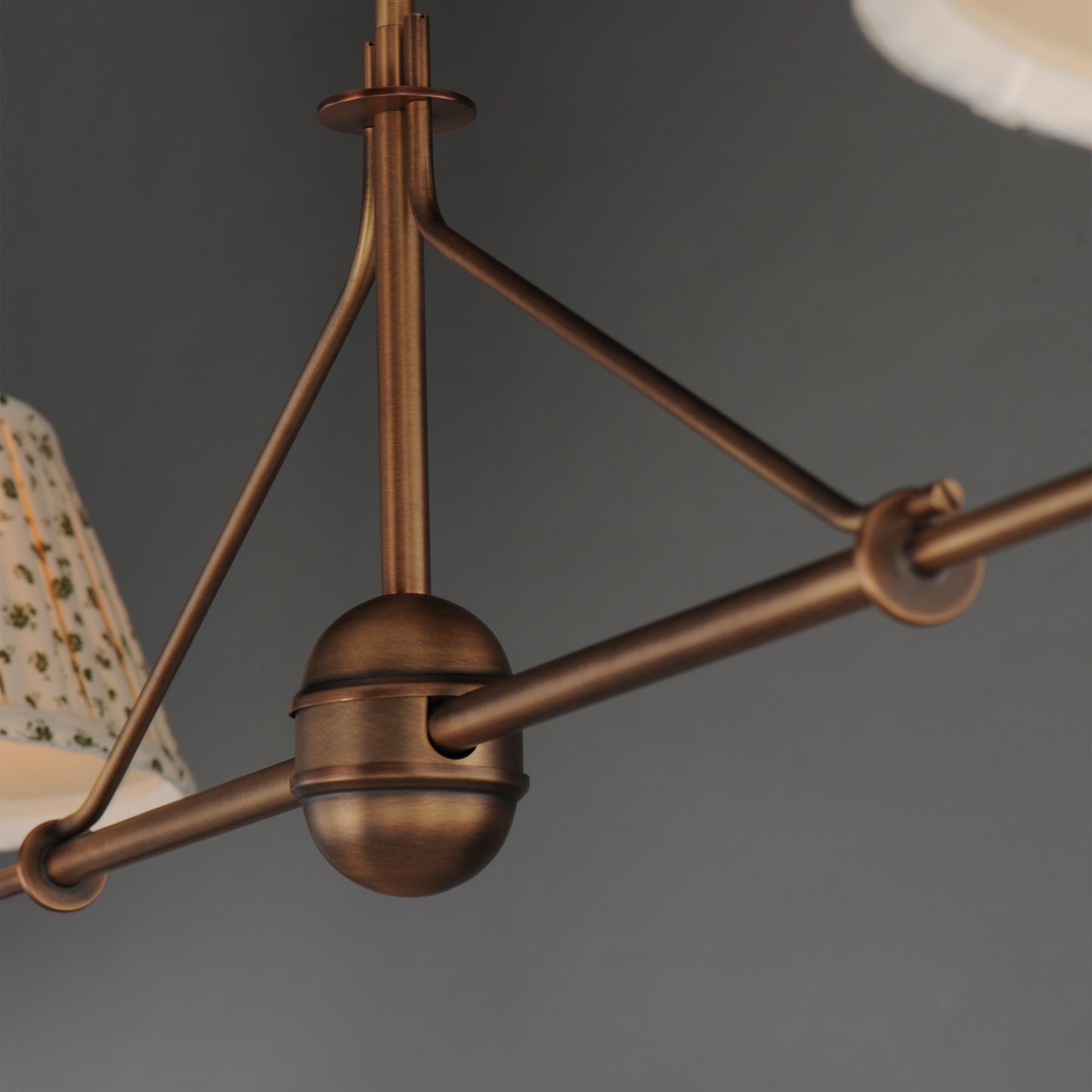 Dunbridge 2-Light Pendant Weathered Brass by Maxim Lighting